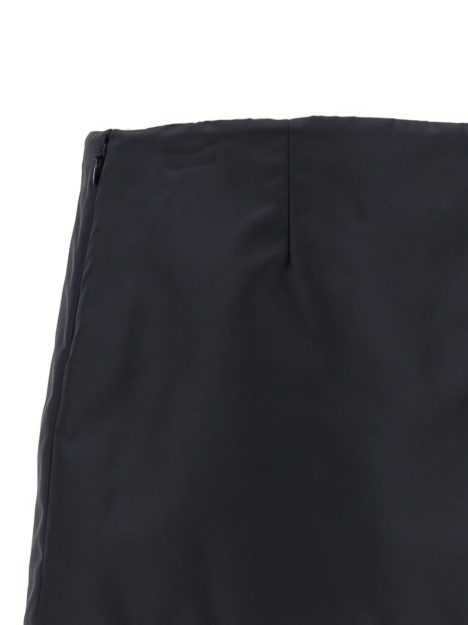 Recycled Polyamide Long Women's Skirt - Miu Miu - Modalova