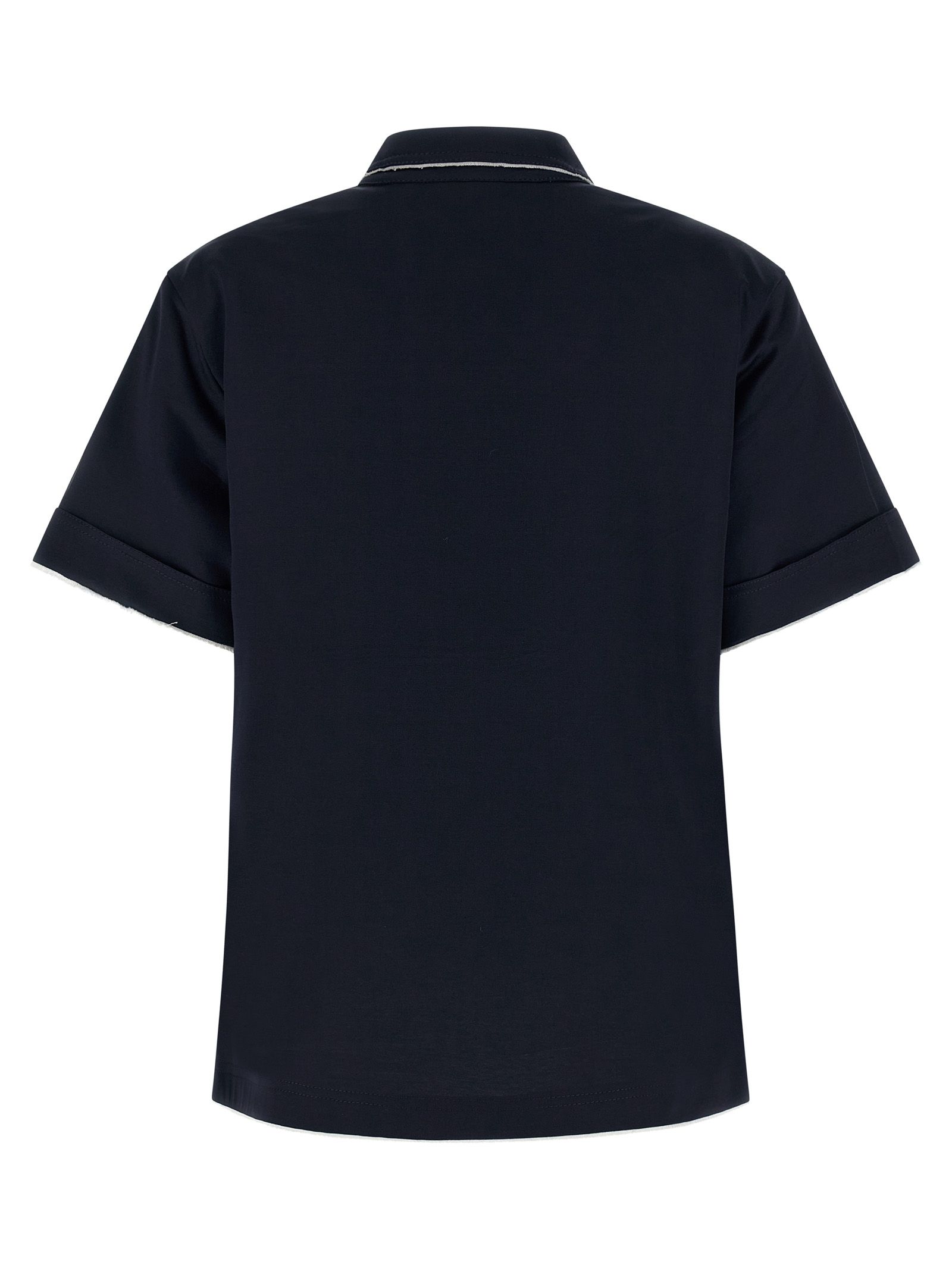 Cotton Polo Women's Shirt - Prada - Modalova