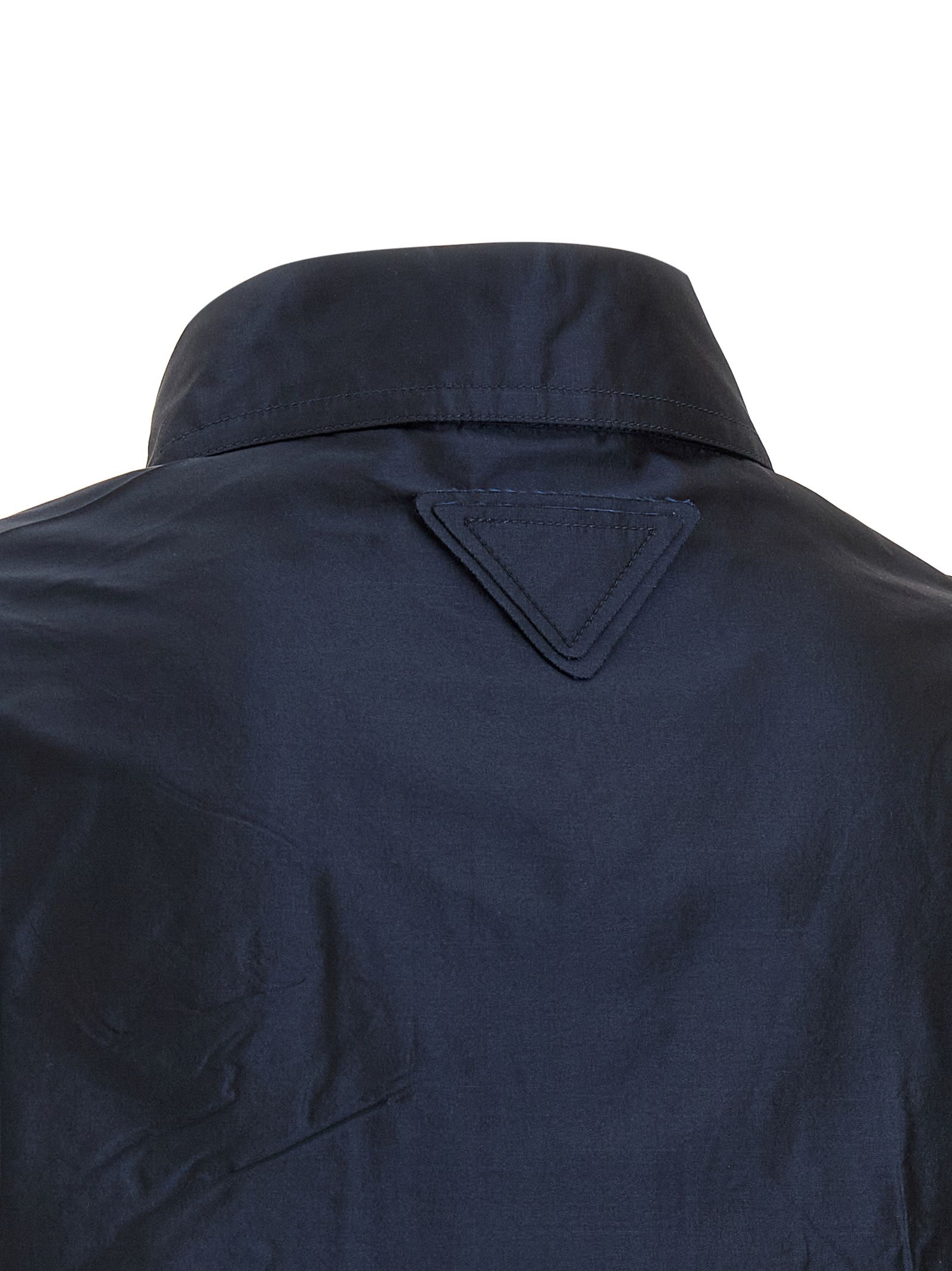 Prada Blue Silk Women's Blouse - Prada - Modalova