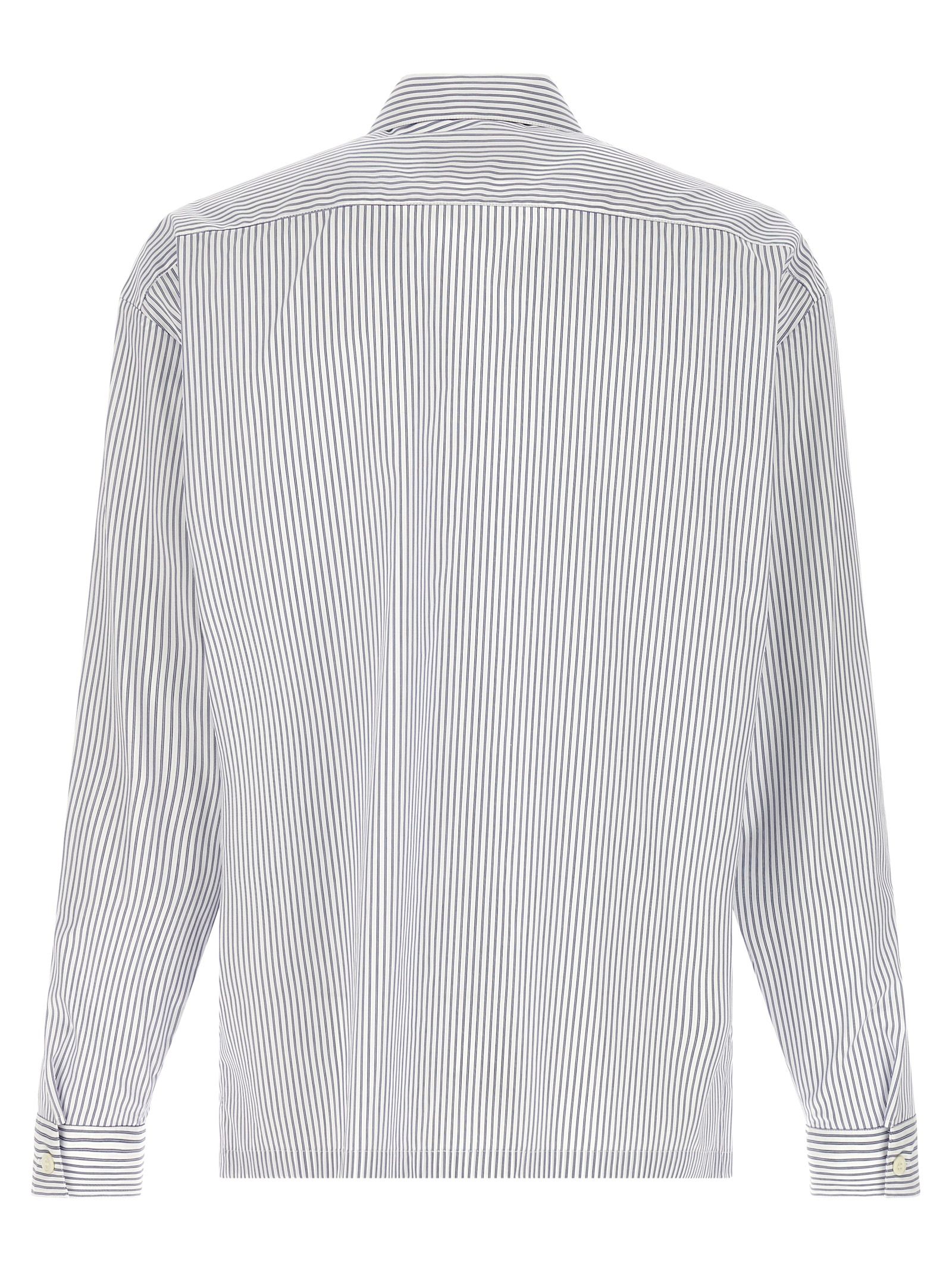 Prada Blue Cotton Men's Blouse - Prada - Modalova