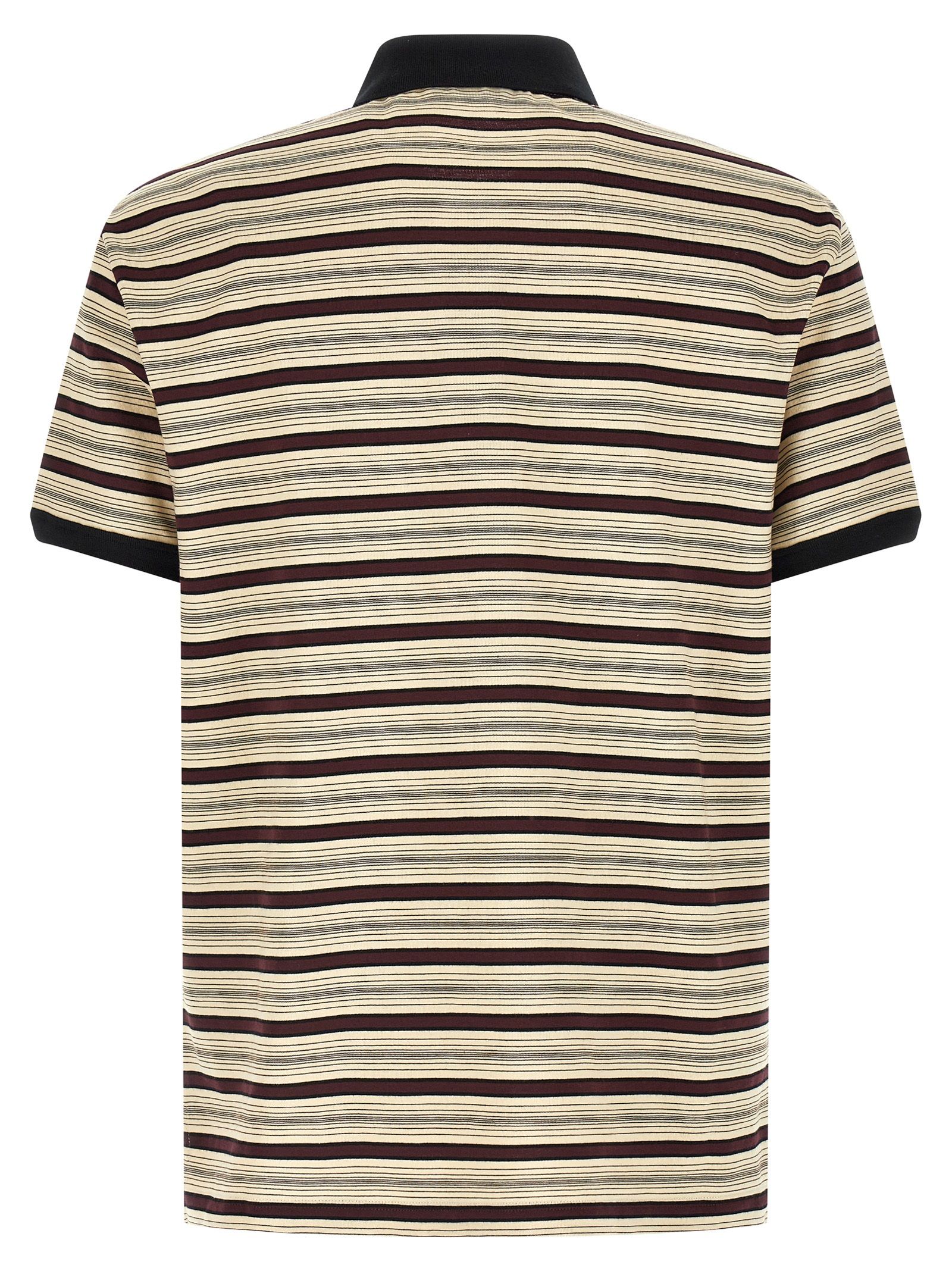 Cotton Polo Men's Shirt - Prada - Modalova