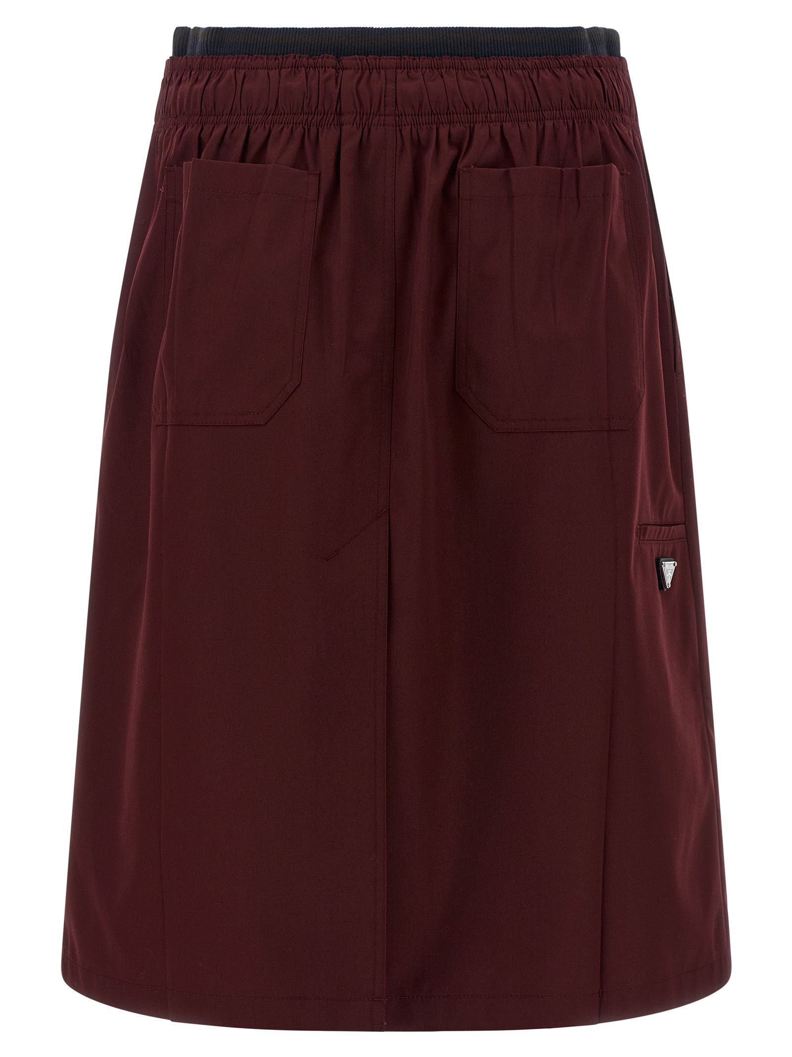 Polyester Midi Women's Skirt - Prada - Modalova