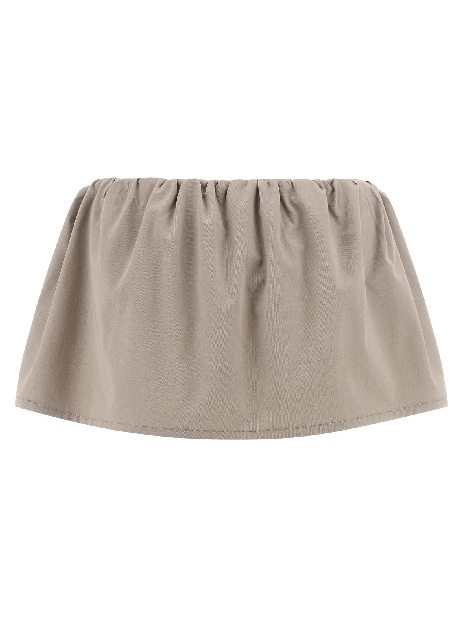 Cotton Long Women's Skirt - Miu Miu - Modalova