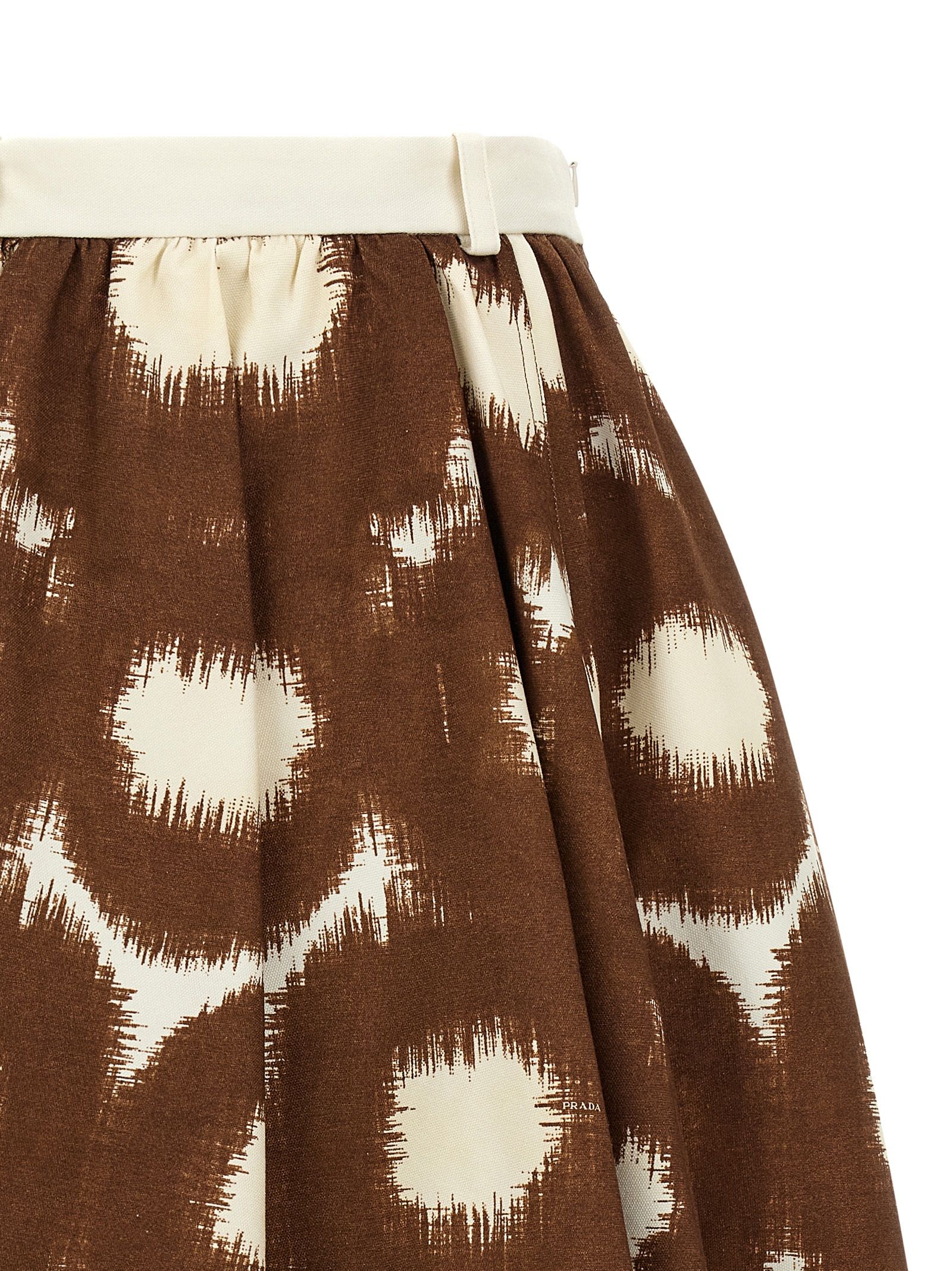Cotton Midi Women's Skirt - Prada - Modalova