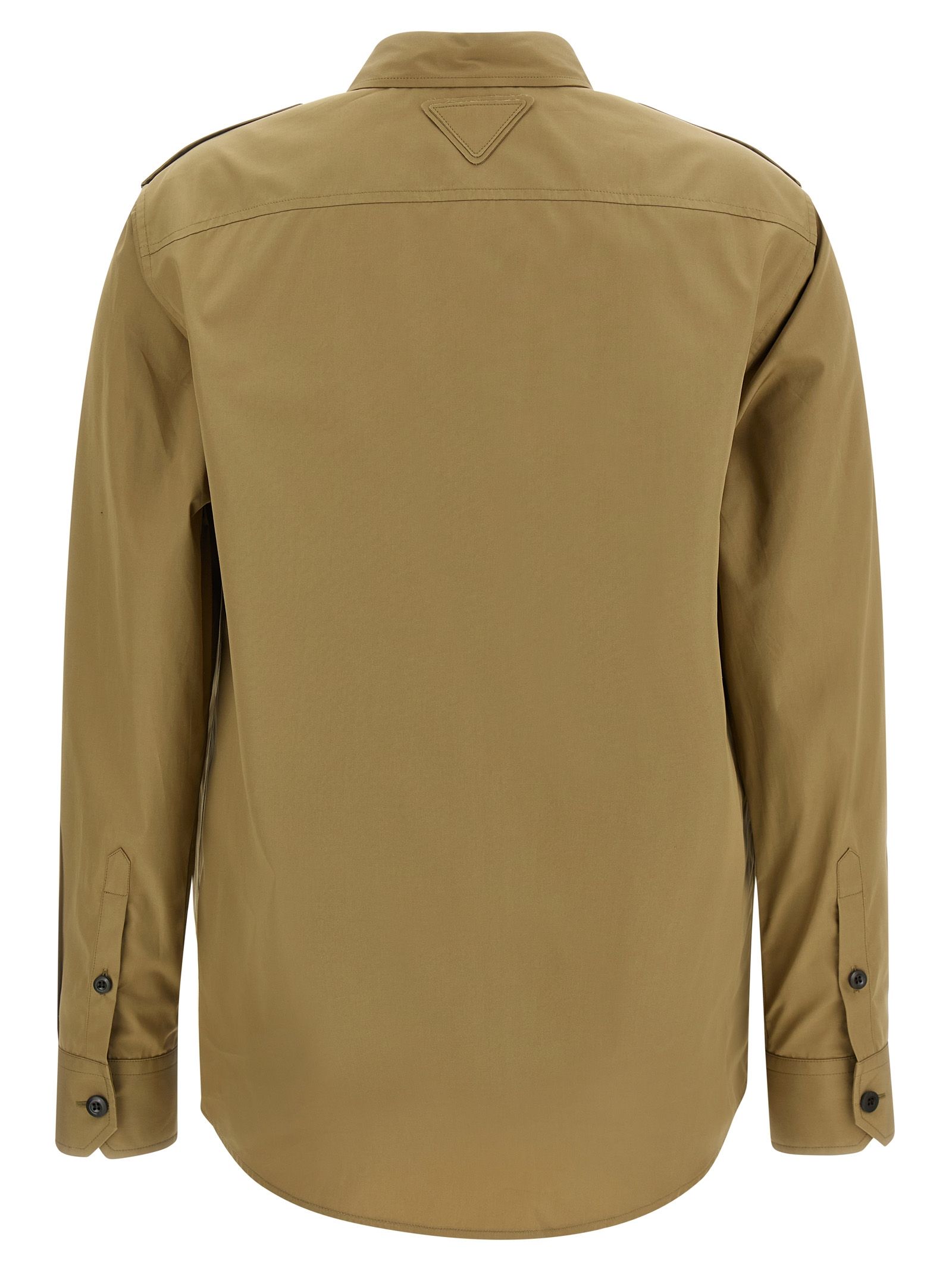 Prada Brown Cotton Women's Blouse - Prada - Modalova