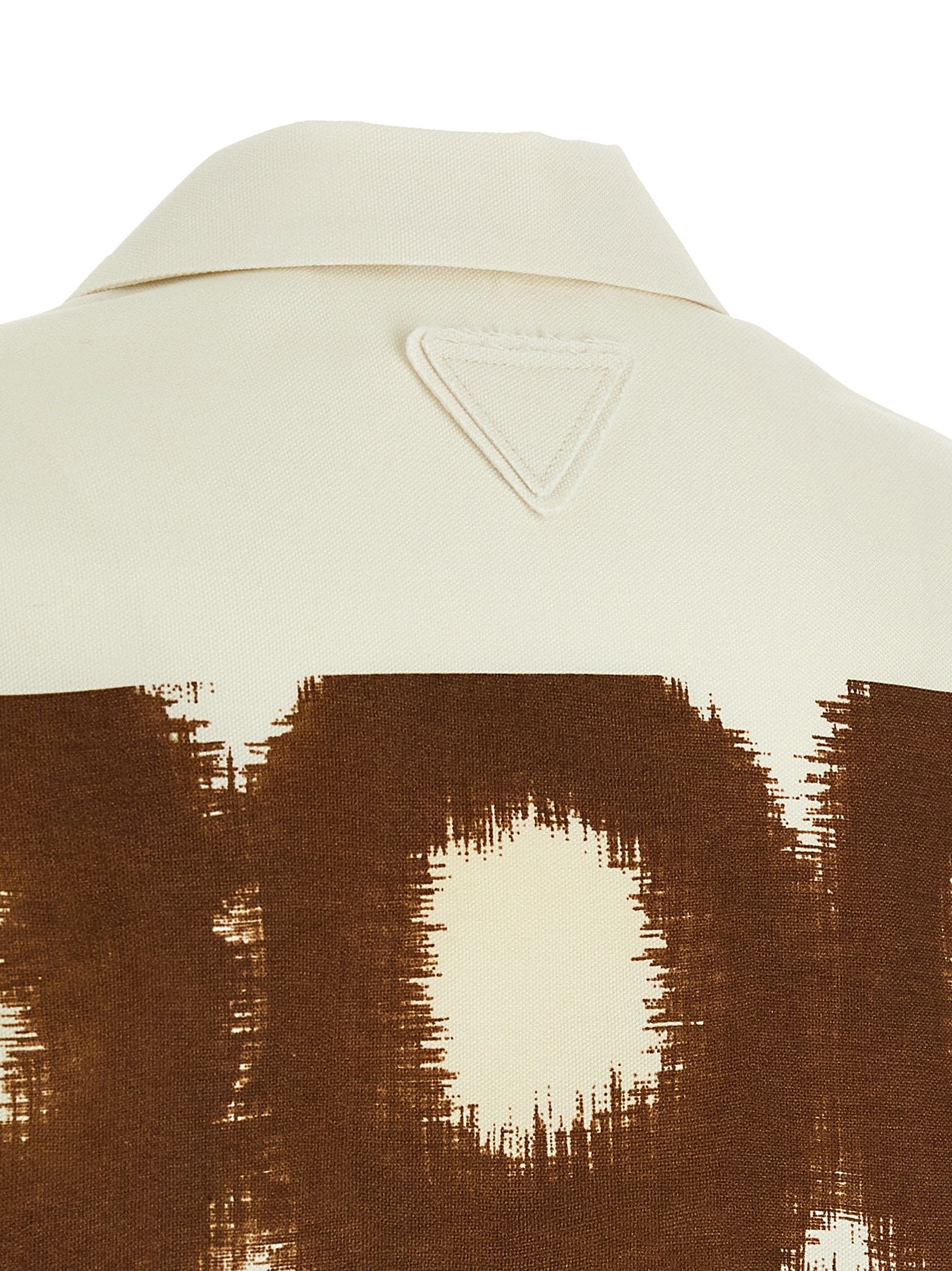 Prada Brown Cotton Women's Blouse - Prada - Modalova