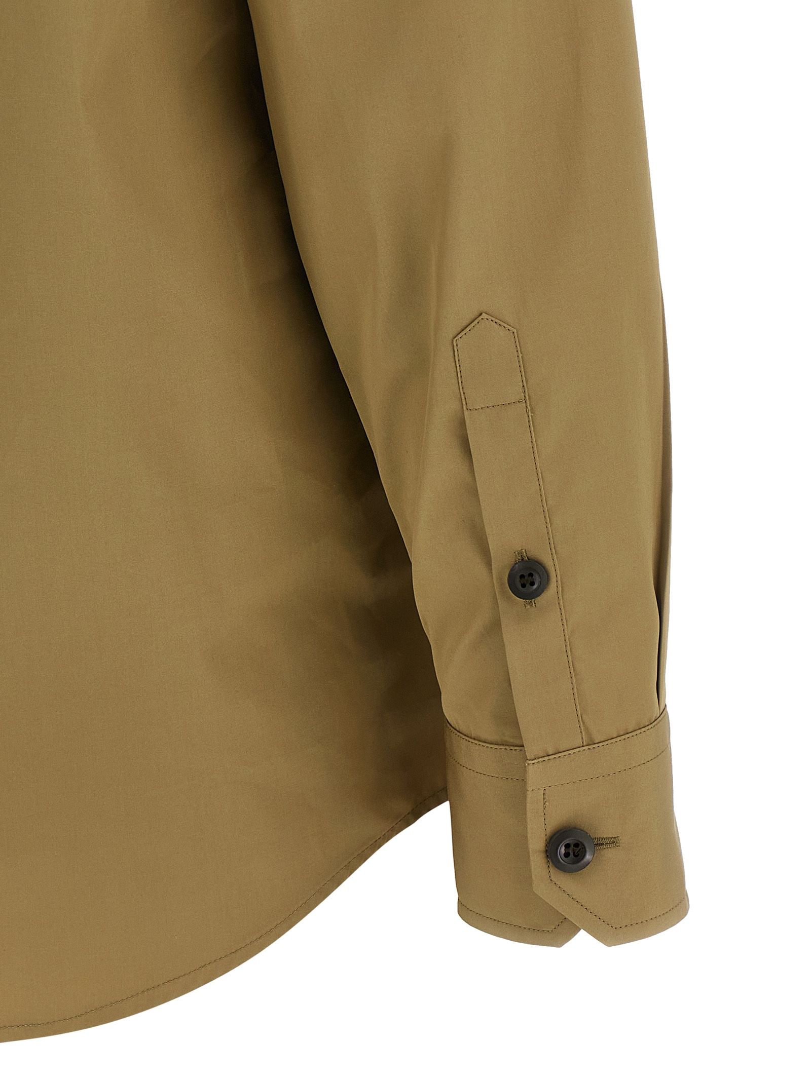 Prada Brown Cotton Women's Blouse - Prada - Modalova