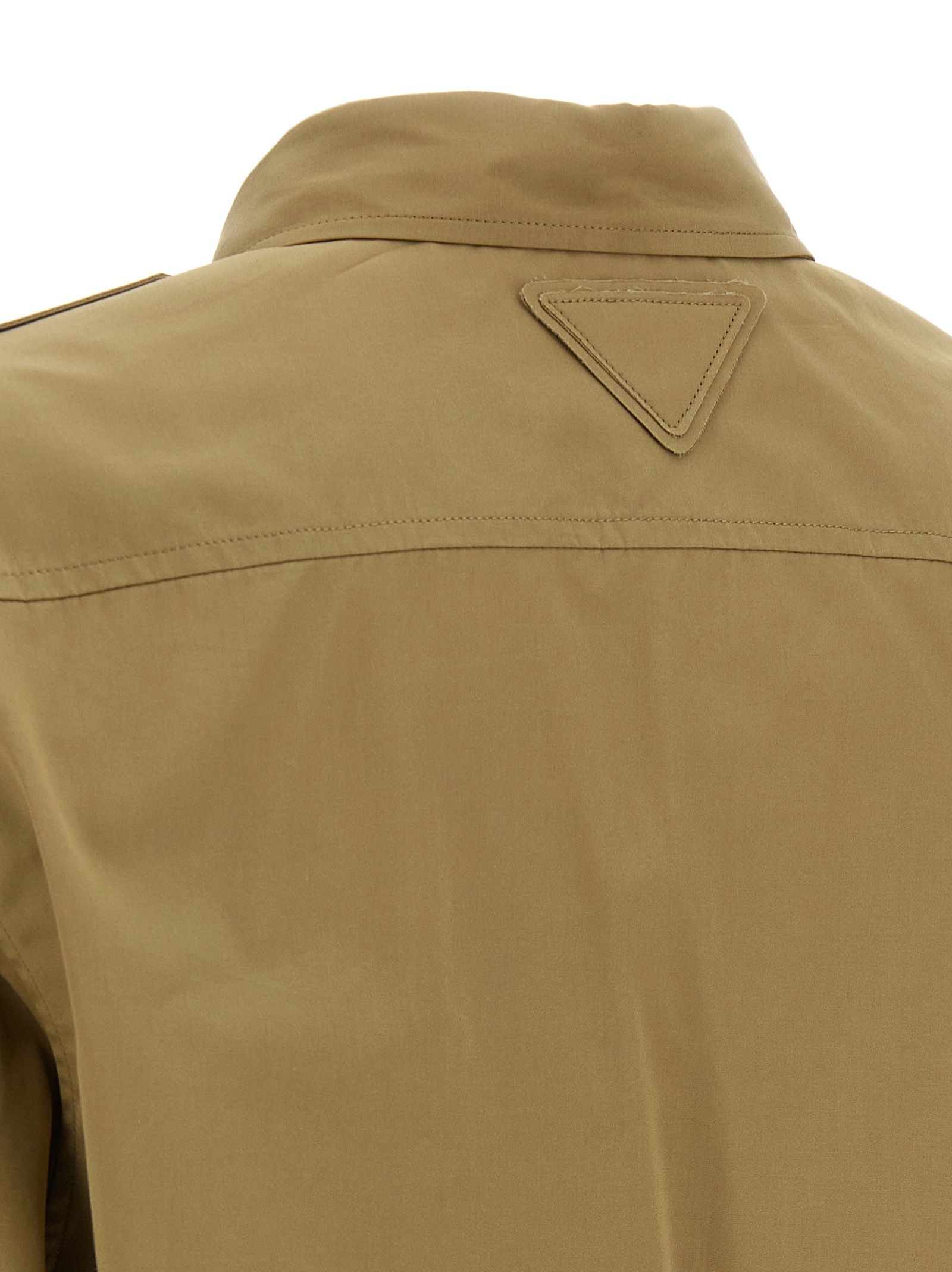Prada Brown Cotton Women's Blouse - Prada - Modalova