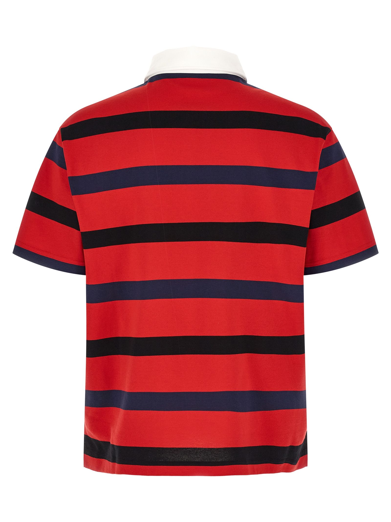 Prada Red Cotton Polo Men's Shirt - Prada - Modalova
