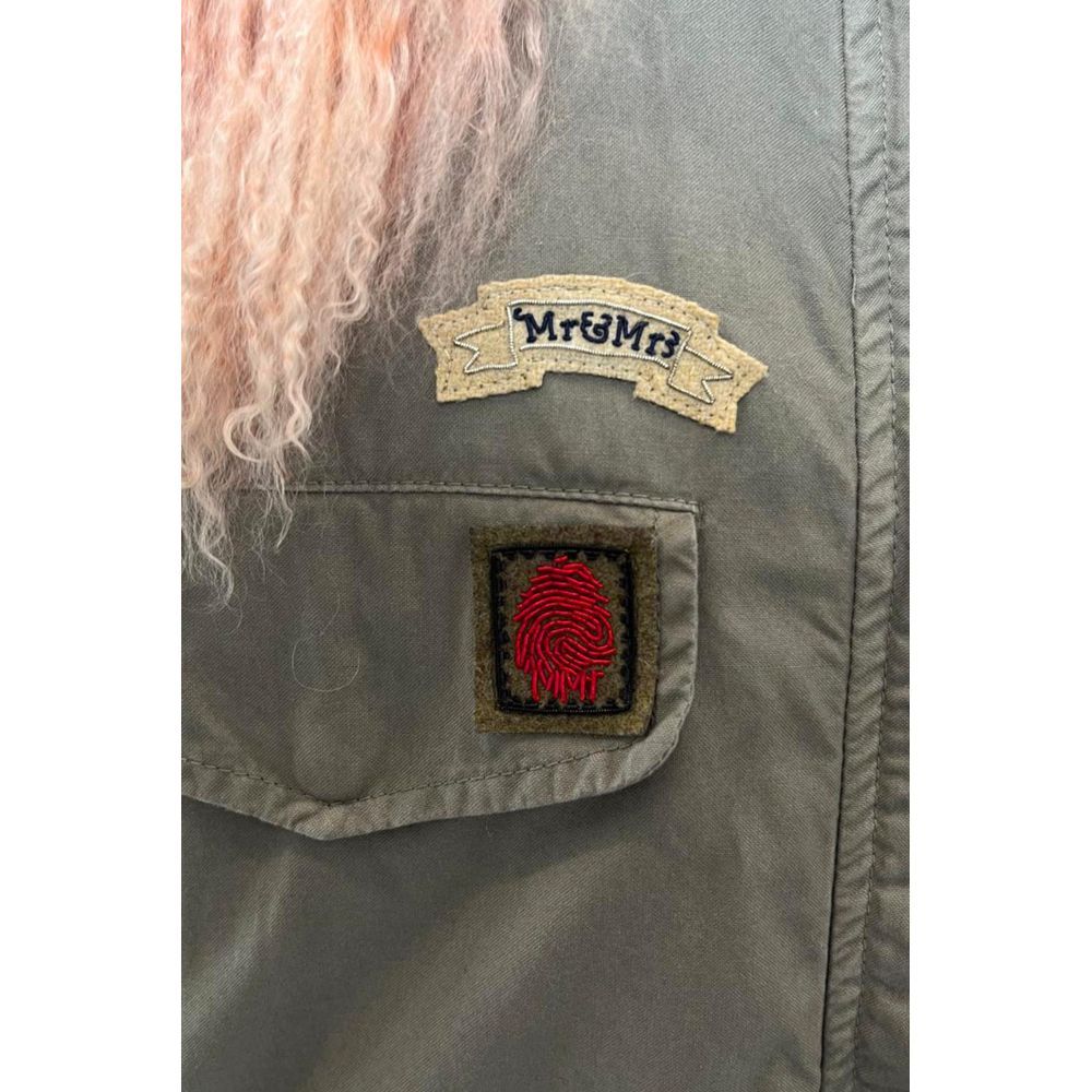 Pink Cotton Women's Women's Jacket - Mr&Mrs Italy - Modalova