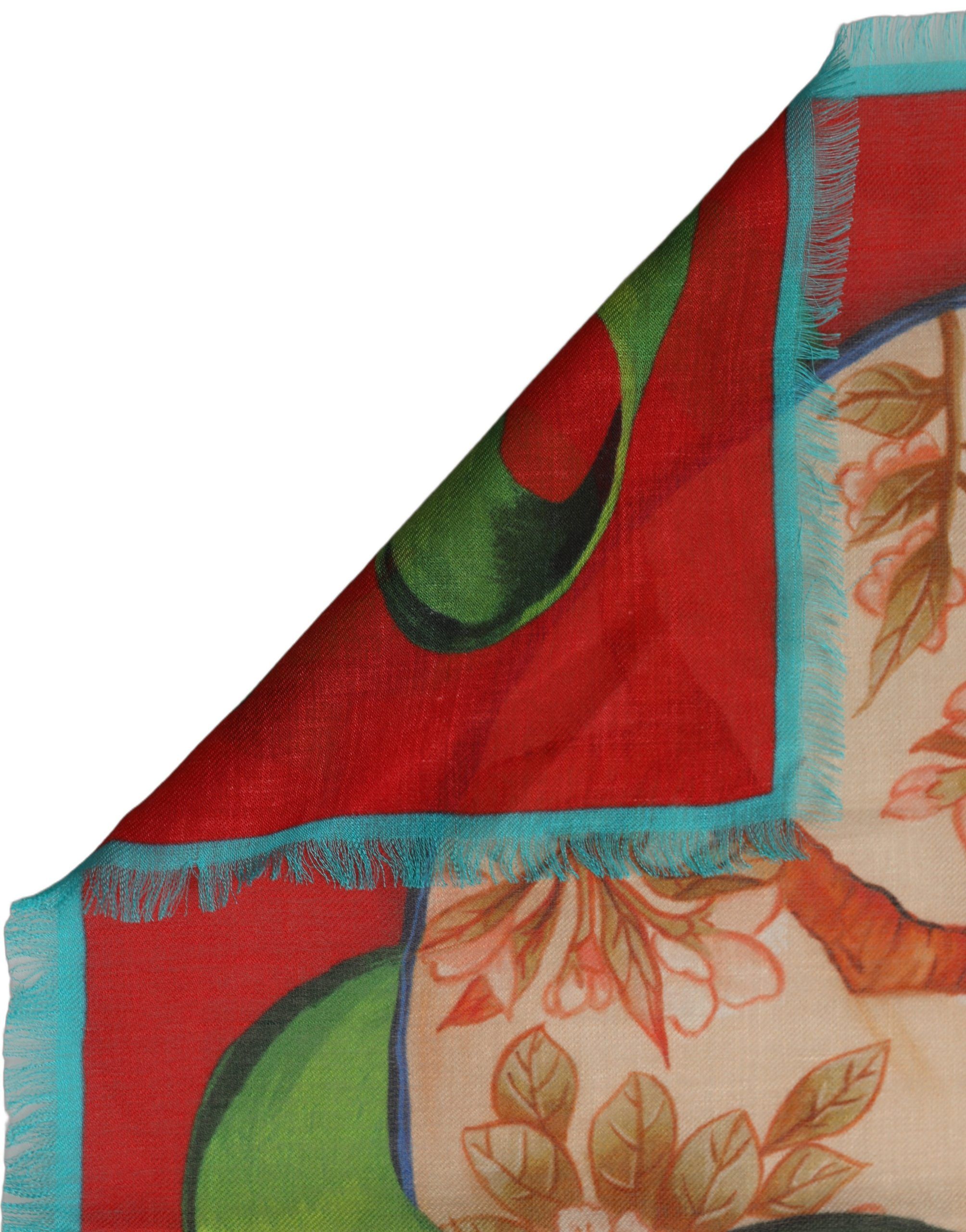 Marco Polo Motifs Shawl Women's Scarf - Dolce & Gabbana - Modalova
