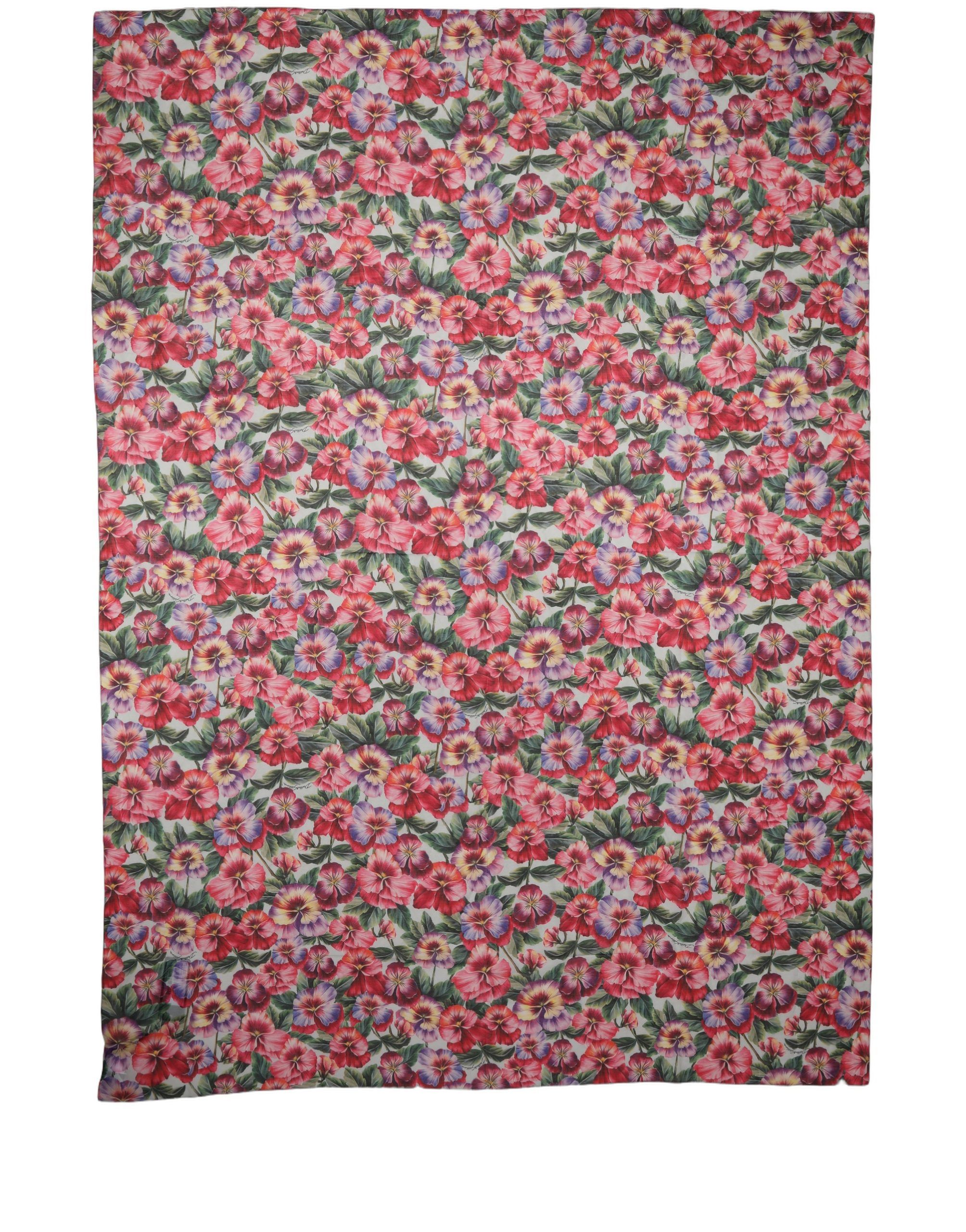 Floral Cotton Lace Stole Women's Scarf - Dolce & Gabbana - Modalova