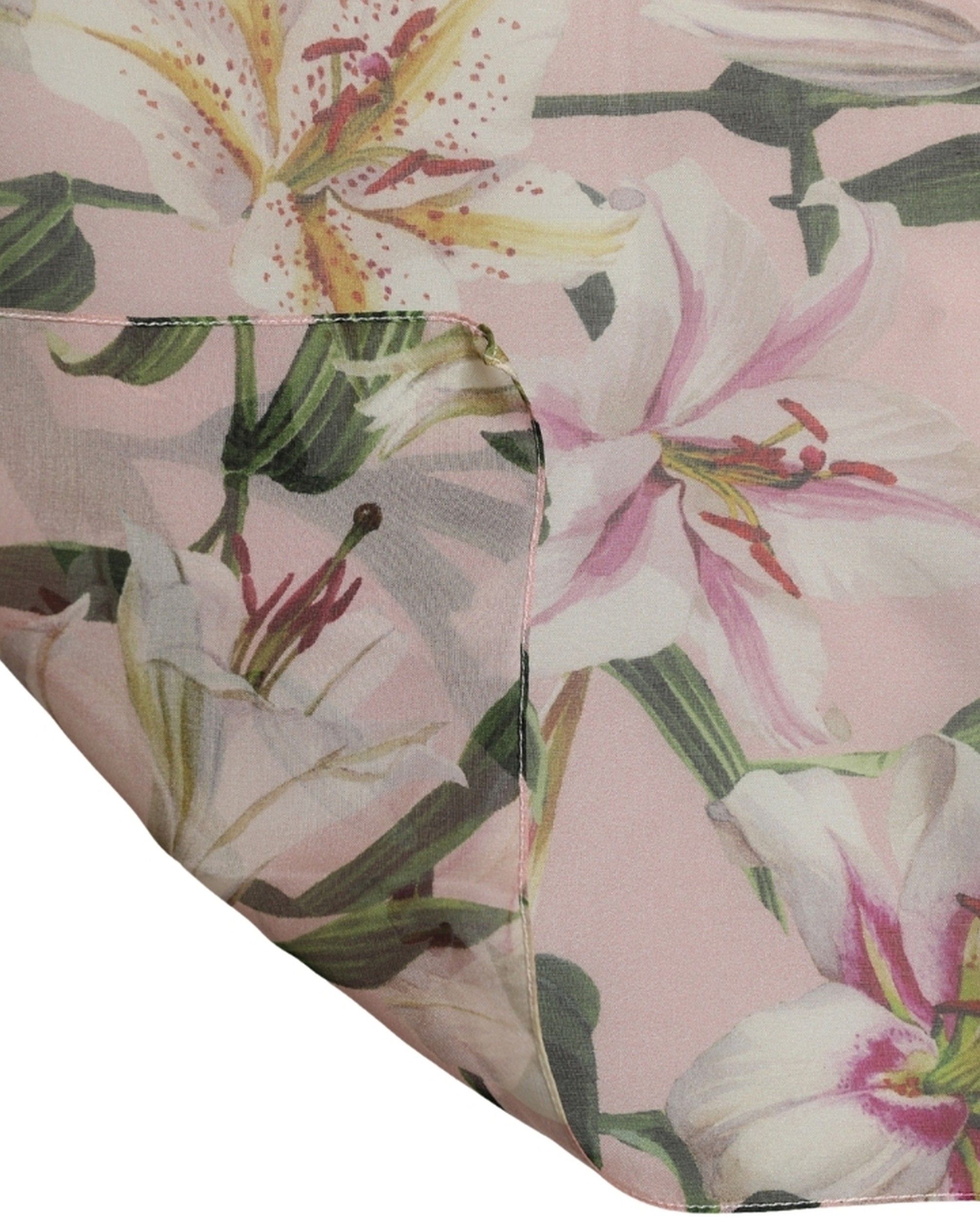 Silk Floral Chiffon Long Stole Women's Scarf - Dolce & Gabbana - Modalova