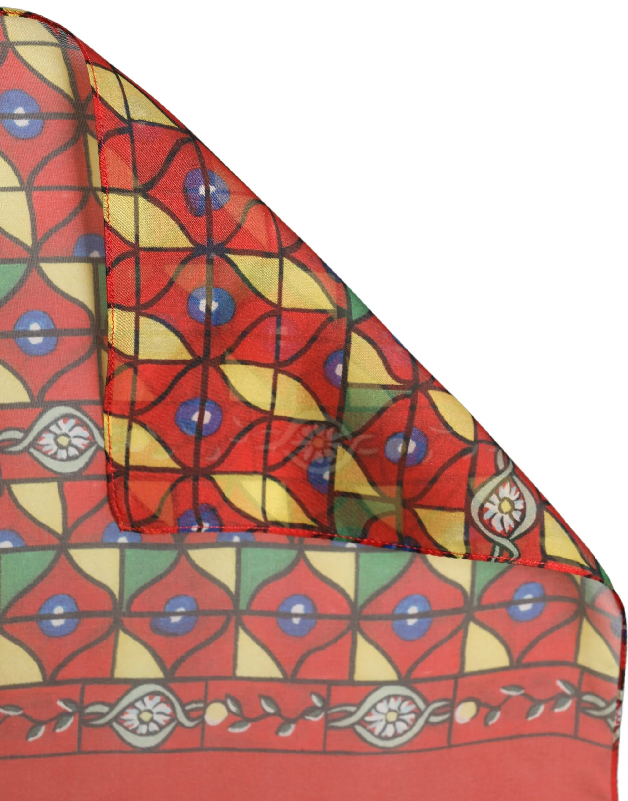 Silk Geometric Print Shawl Stole Women's Scarf - Dolce & Gabbana - Modalova