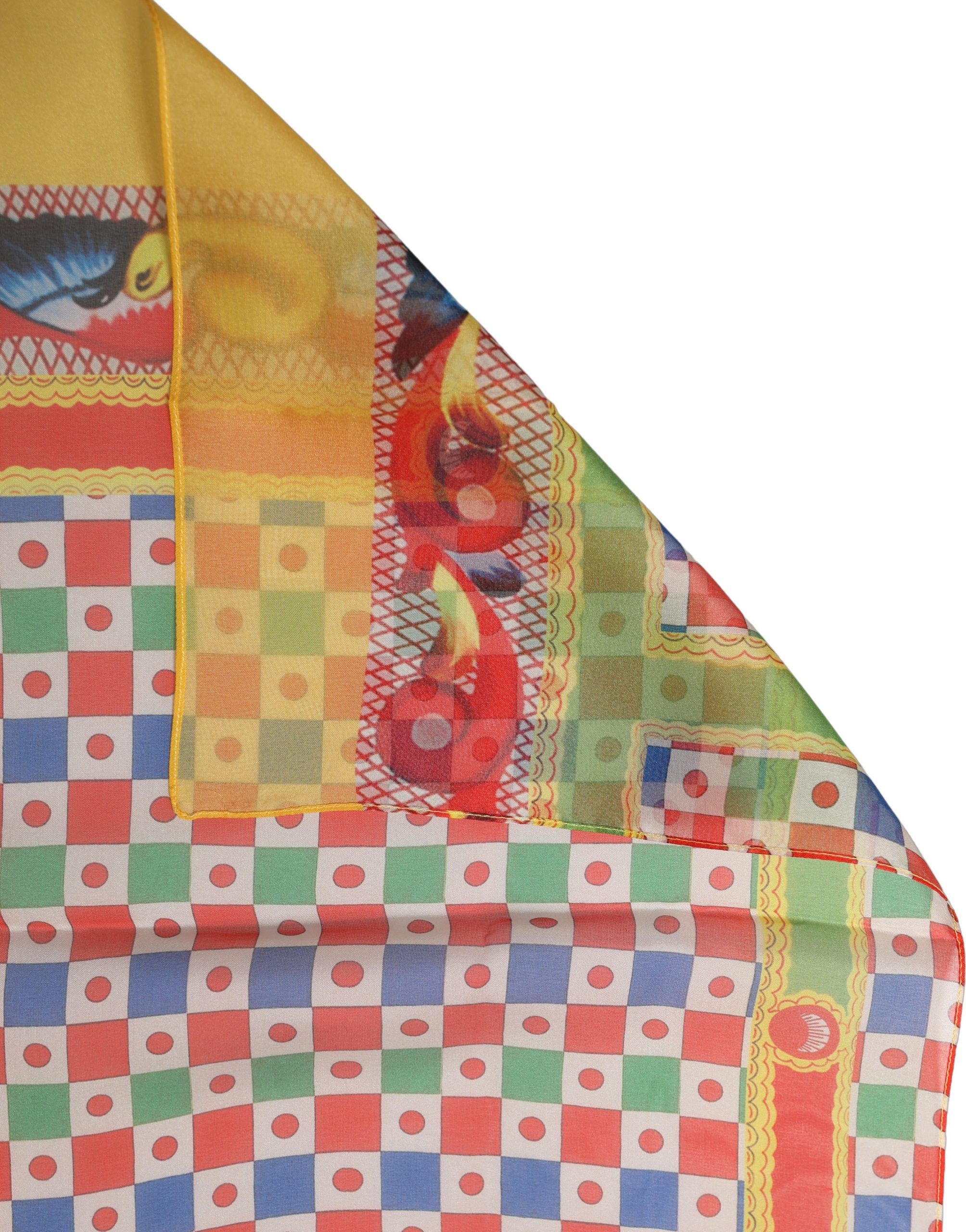Silk Carretto Print Stole Women's Scarf - Dolce & Gabbana - Modalova