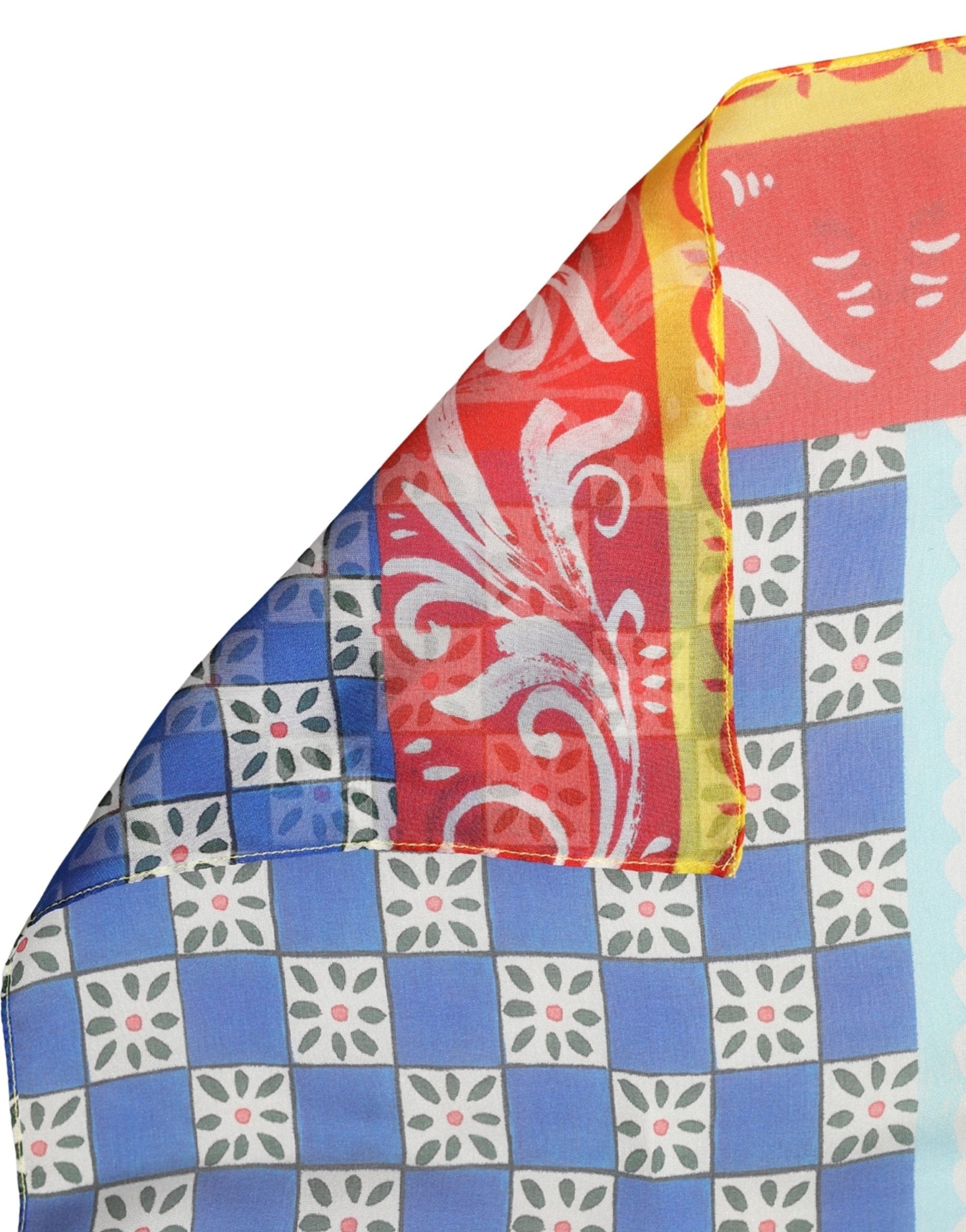 Silk Carretto Shawl Stole Women's Scarf - Dolce & Gabbana - Modalova