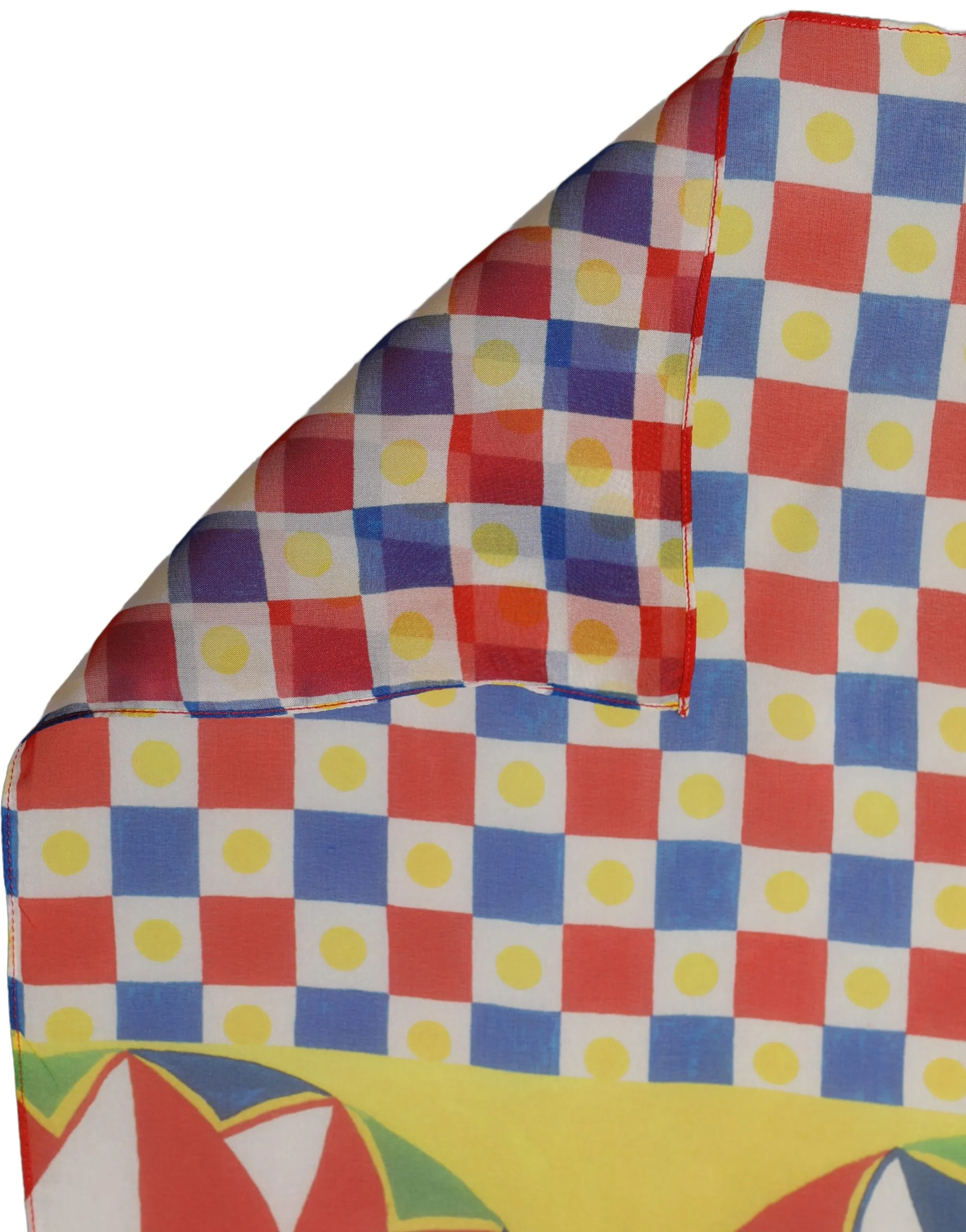 Silk Carretto Foulard Women's Scarf - Dolce & Gabbana - Modalova