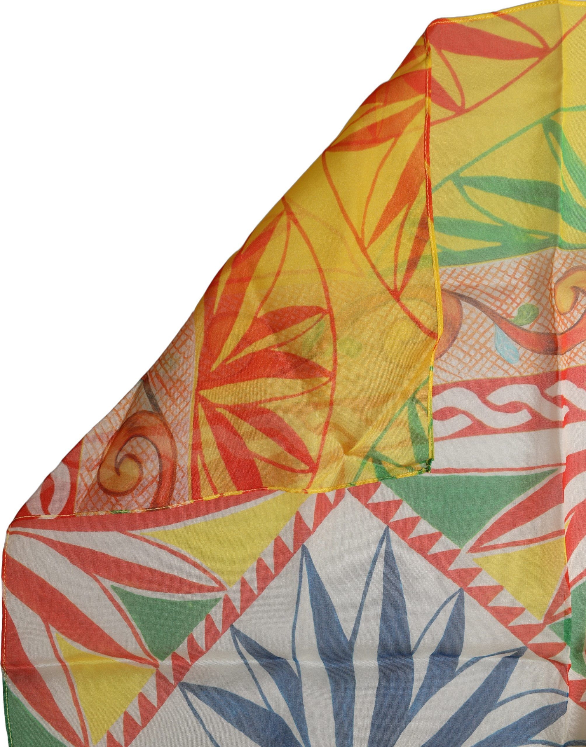 Geometric Square Foulard Women's Scarf - Dolce & Gabbana - Modalova