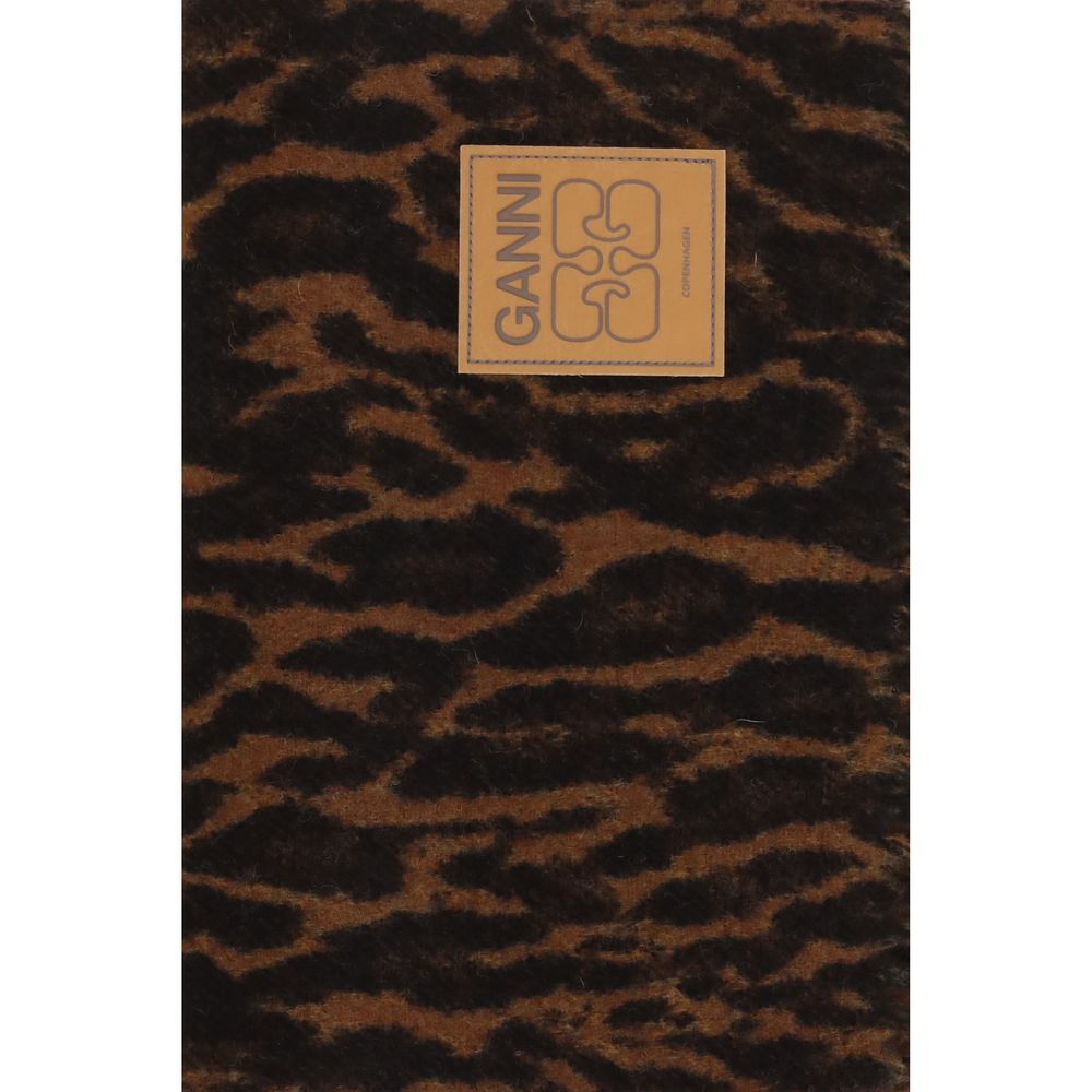 Wool Oves Aries Women's Scarf - Ganni - Modalova
