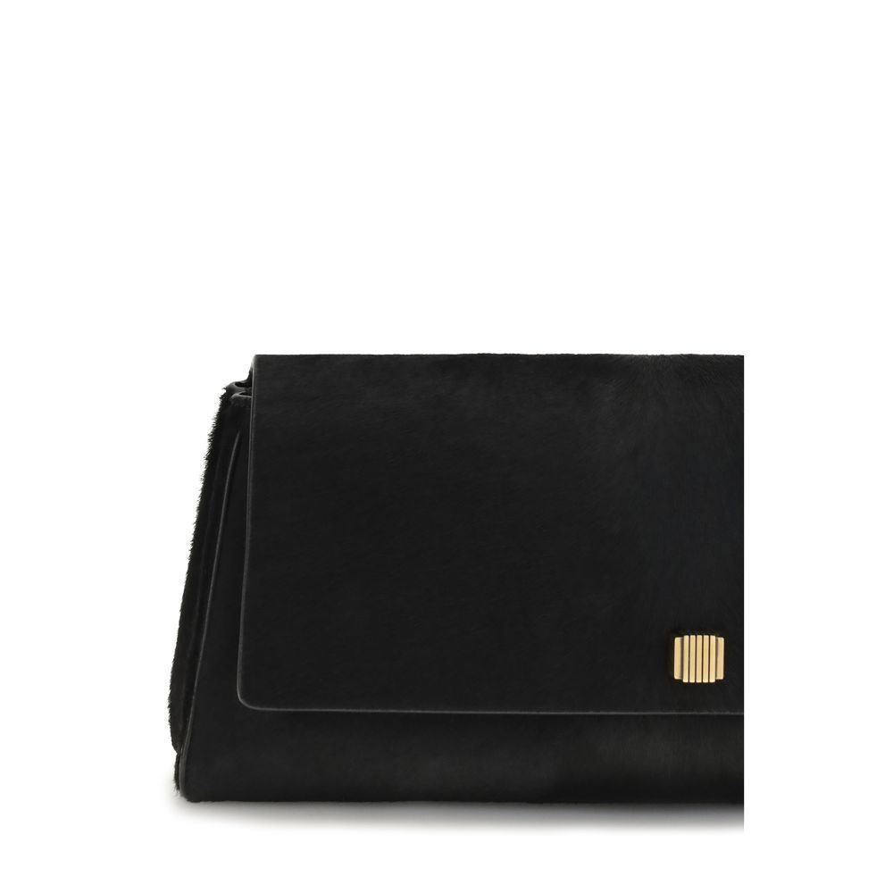 Calf Leather Bos Taurus Clutch Women's Bag - Khaite - Modalova