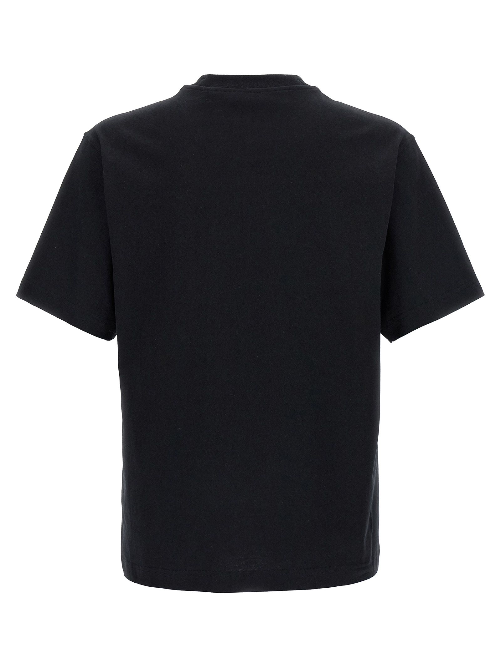 Burberry Black Cotton Men's T-Shirt - Burberry - Modalova