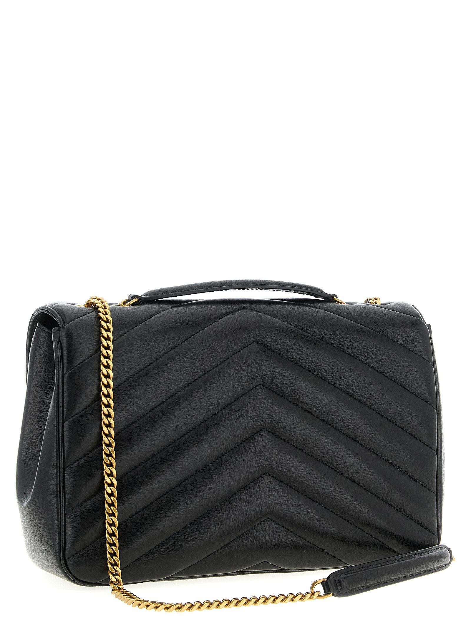 Lamb Leather Shoulder Women's Bag - Saint Laurent - Modalova