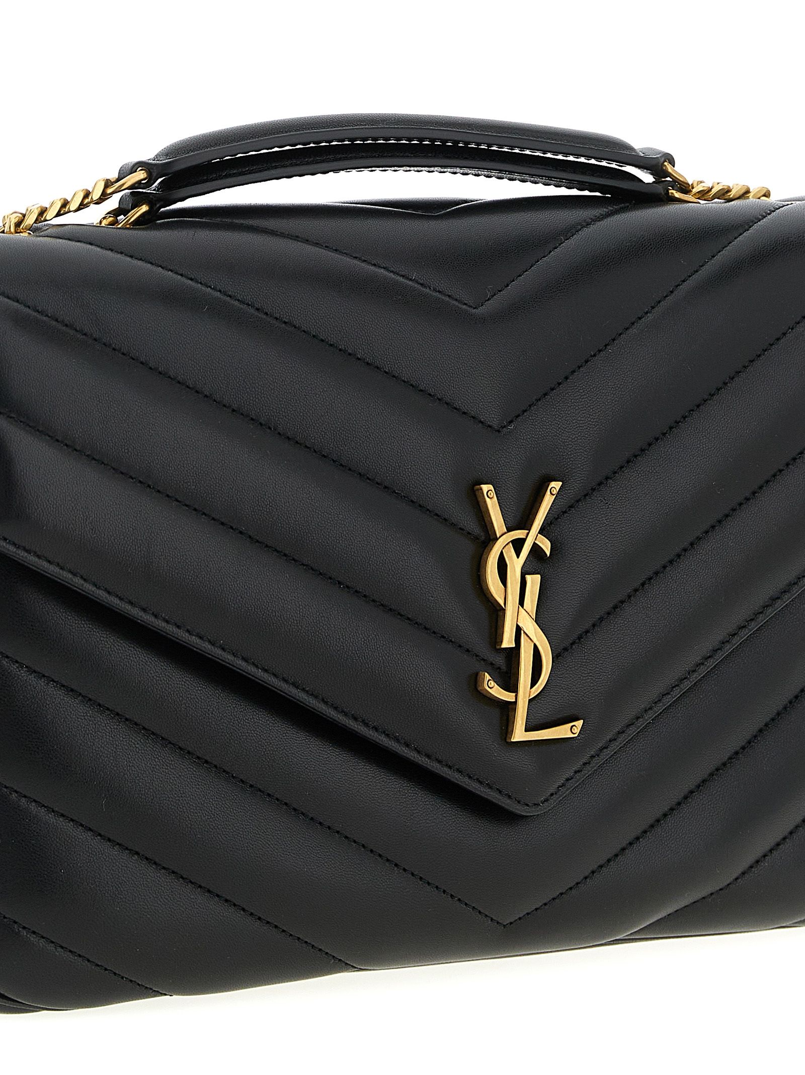 Lamb Leather Shoulder Women's Bag - Saint Laurent - Modalova