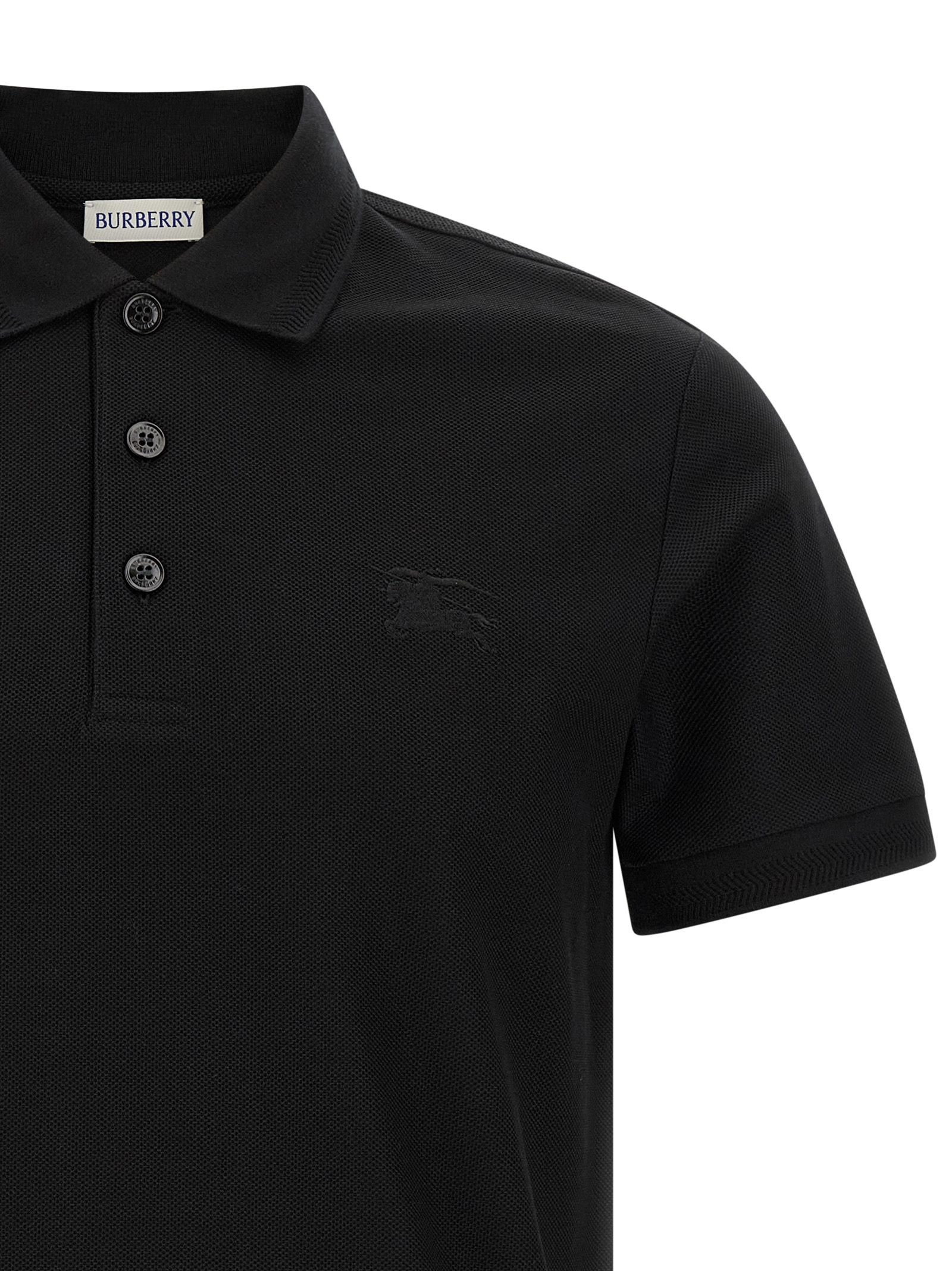 Cotton Polo Men's Shirt - Burberry - Modalova