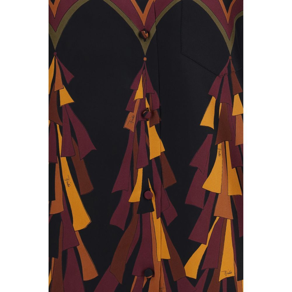 Silk Pattern Women's Shirt - Emilio Pucci - Modalova