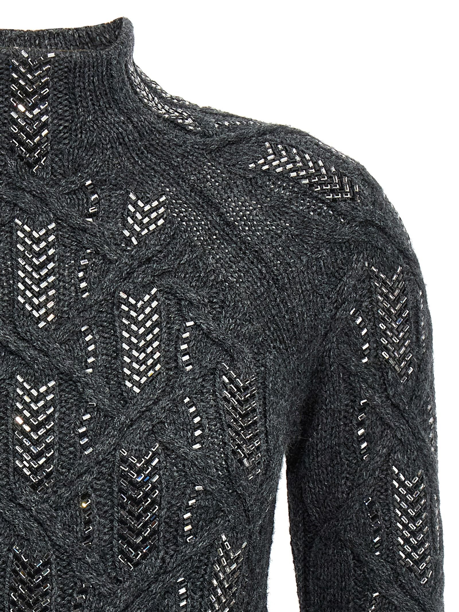 Virgin Wool Women's Cardigan - Ermanno Scervino - Modalova