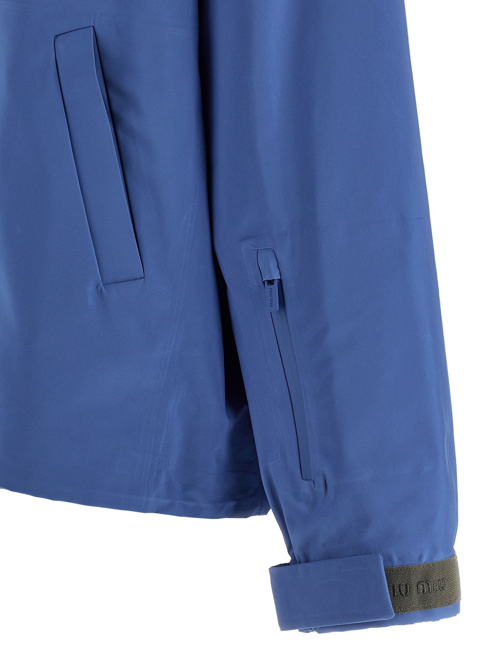 Recycled Polyester Shell Women's Jacket - Miu Miu - Modalova