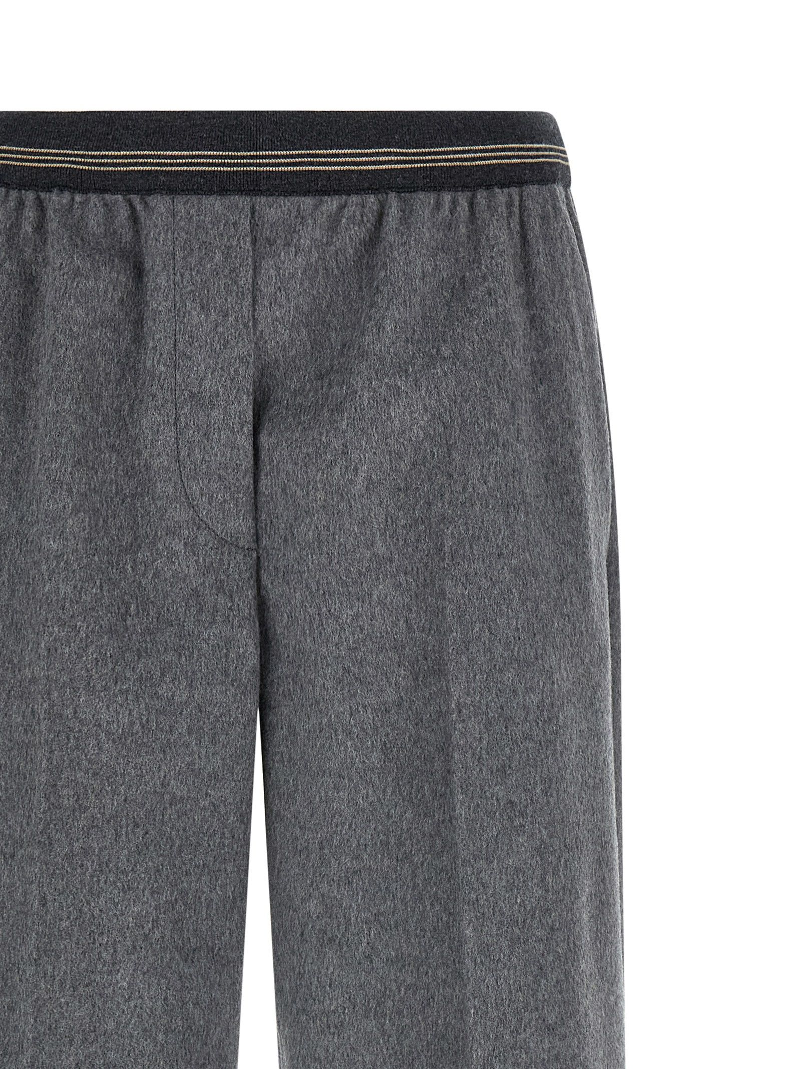 Virgin Wool Casual Women's Pants - Miu Miu - Modalova