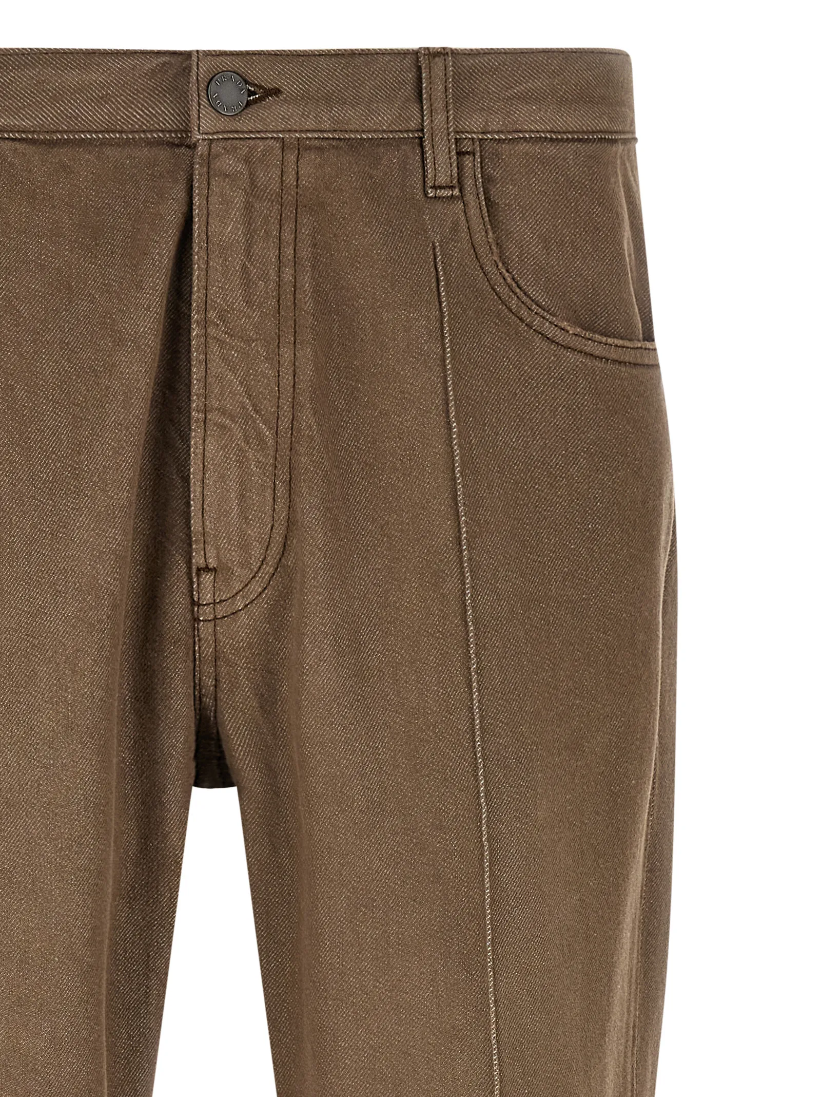 Cotton Casual Men's Pants - Prada - Modalova