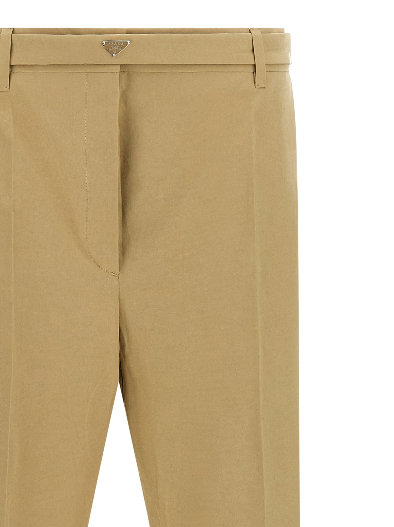 Cotton Casual Women's Pants - Prada - Modalova