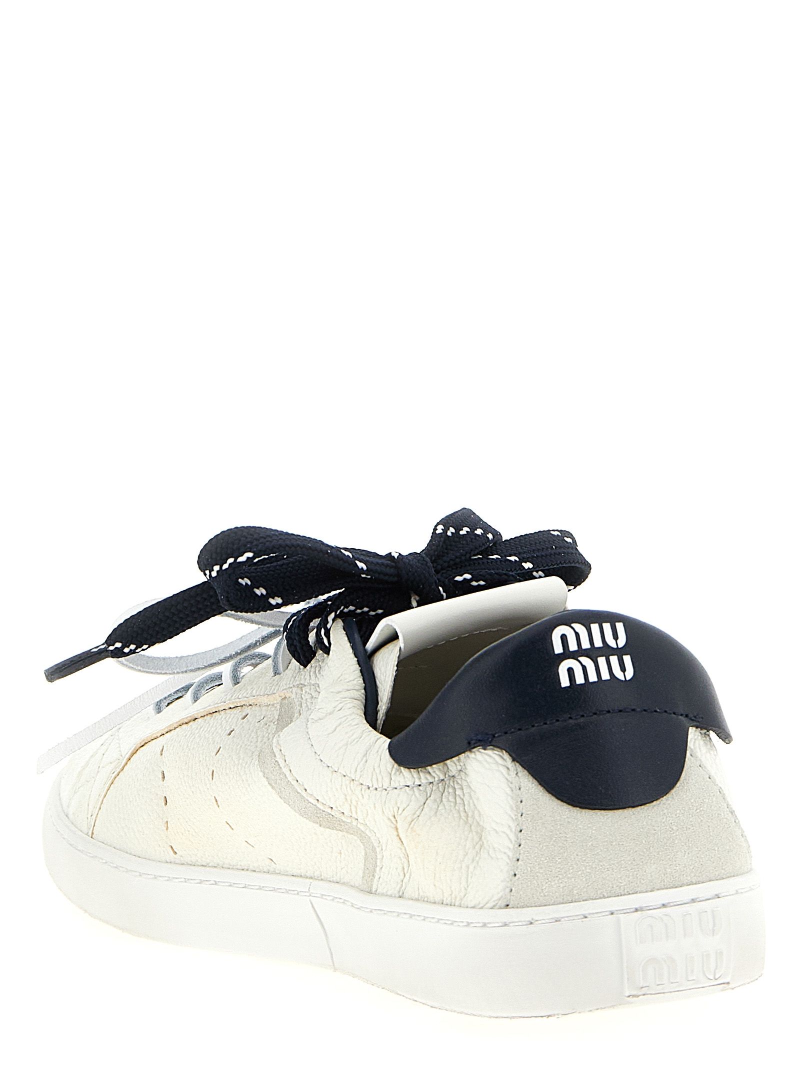 Calfskin Women's Sneakers - Miu Miu - Modalova