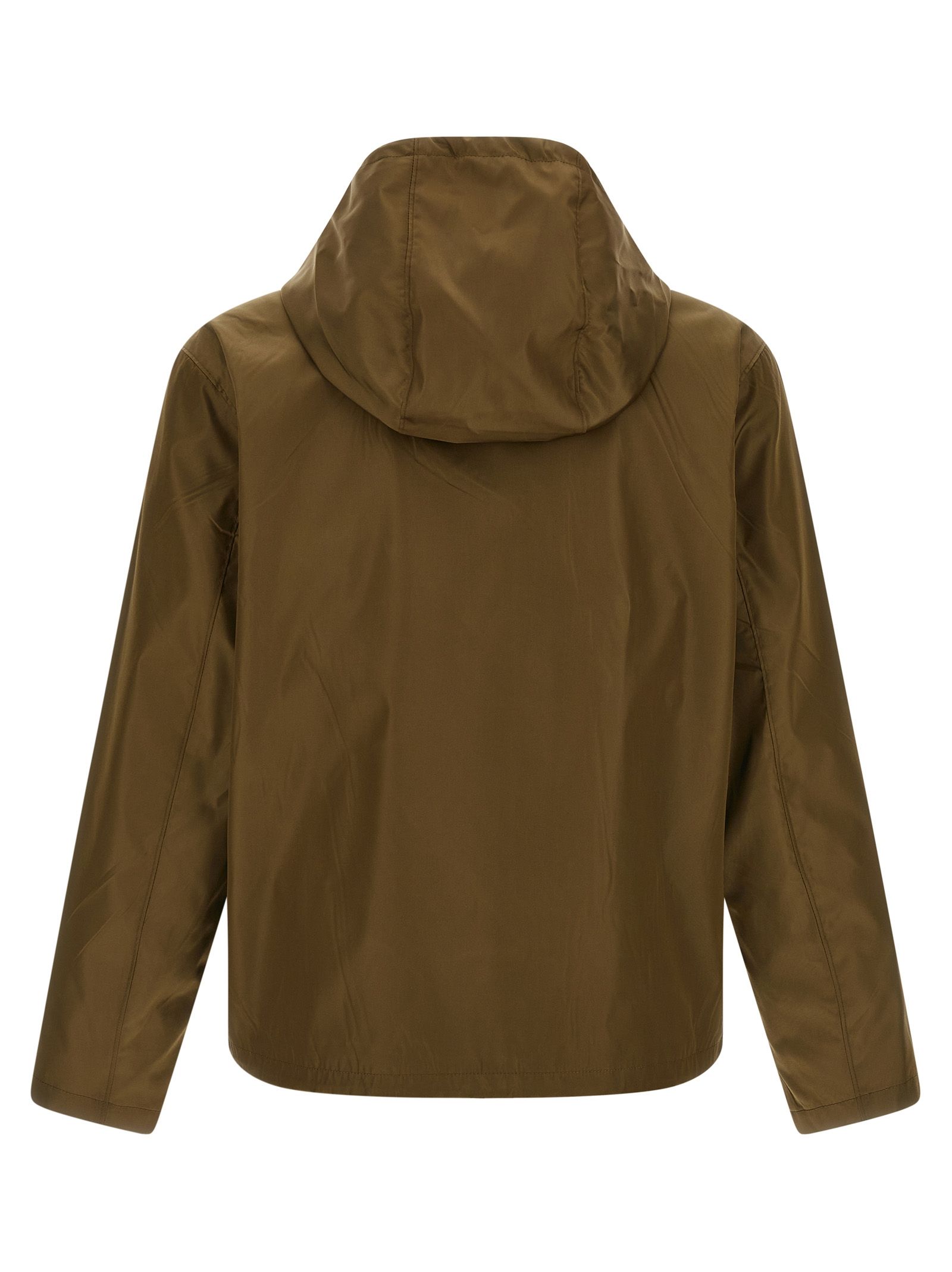 Polyamide Shell Men's Jacket - Prada - Modalova