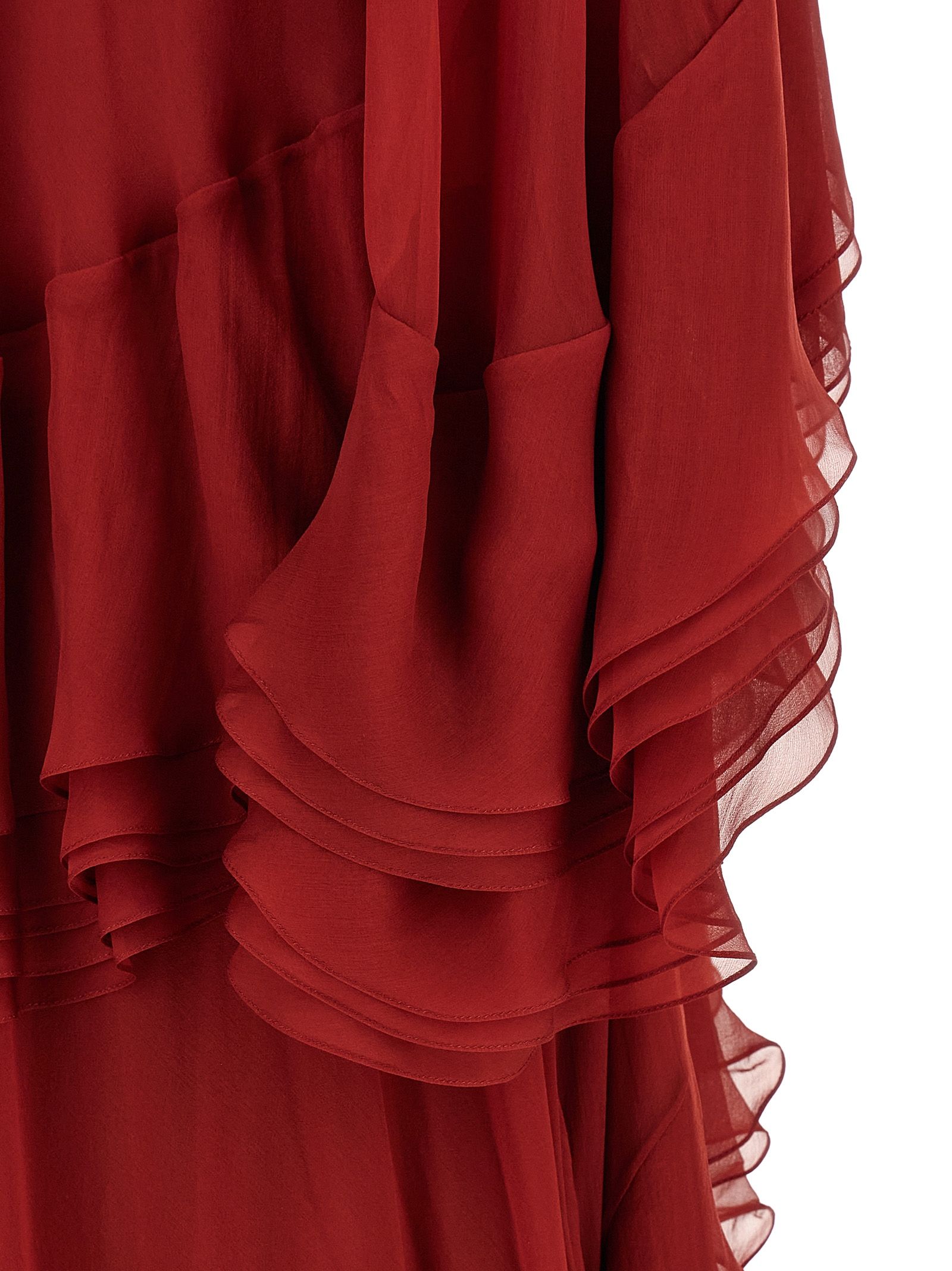 Silk Long Women's Dress - Alberta Ferretti - Modalova