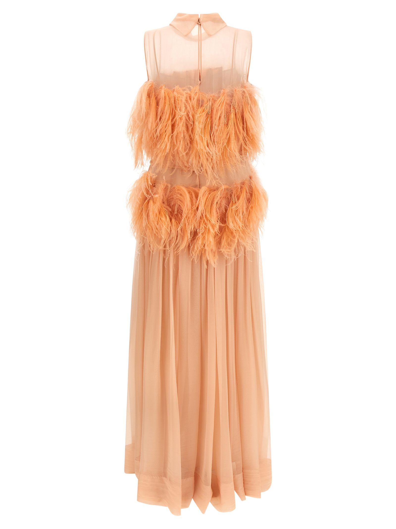Silk Long Women's Dress - Alberta Ferretti - Modalova