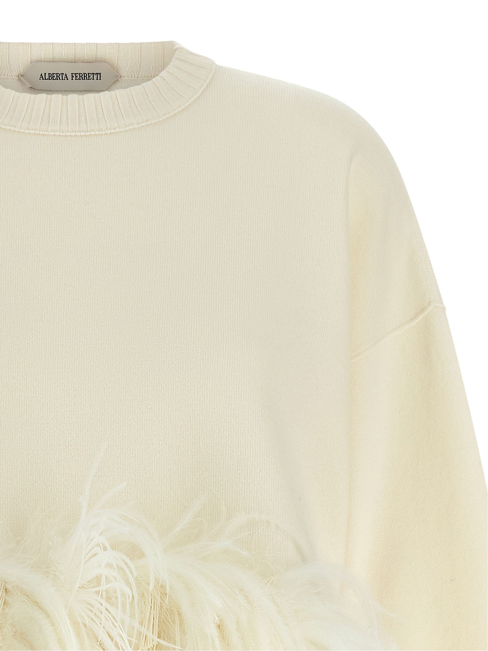 Virgin Wool Women's Cardigan - Alberta Ferretti - Modalova