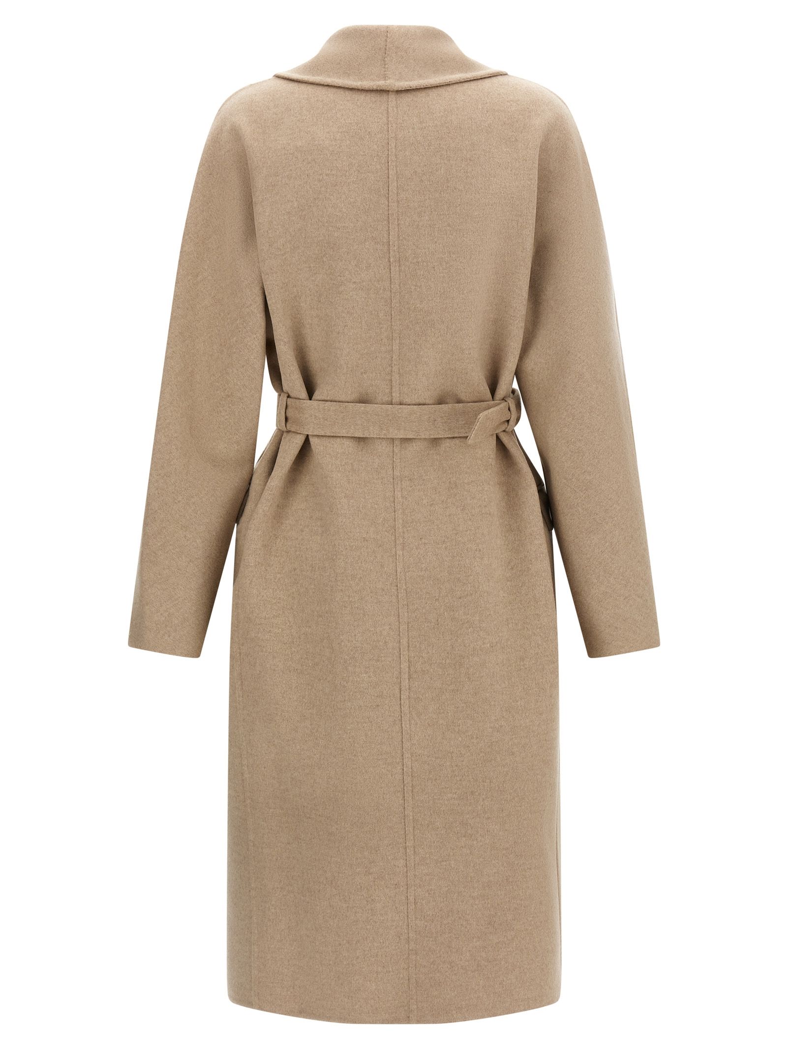 Virgin Wool Women's Coat - Ferragamo - Modalova