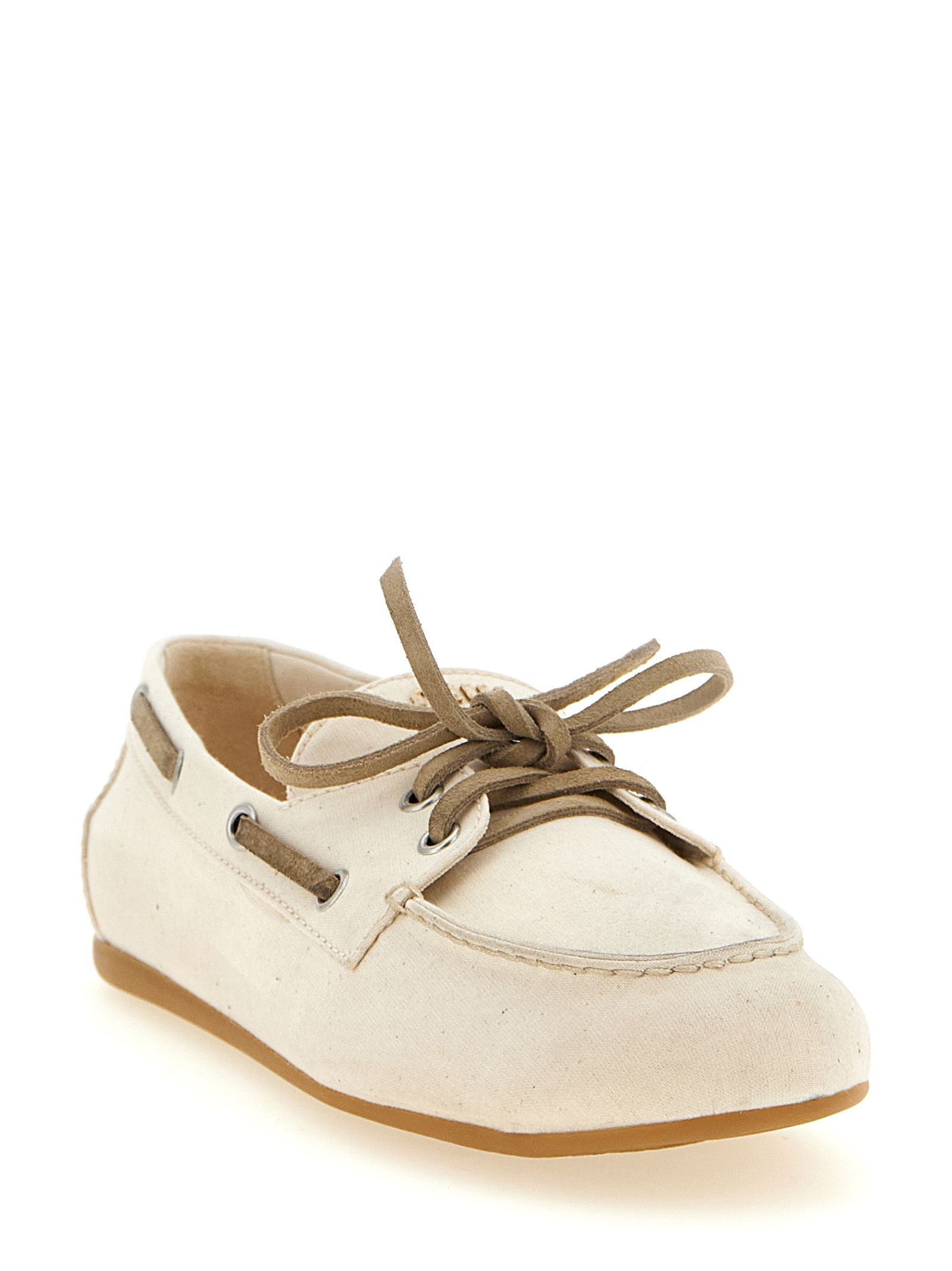 Cotton Slip-On Women's Loafers - Miu Miu - Modalova