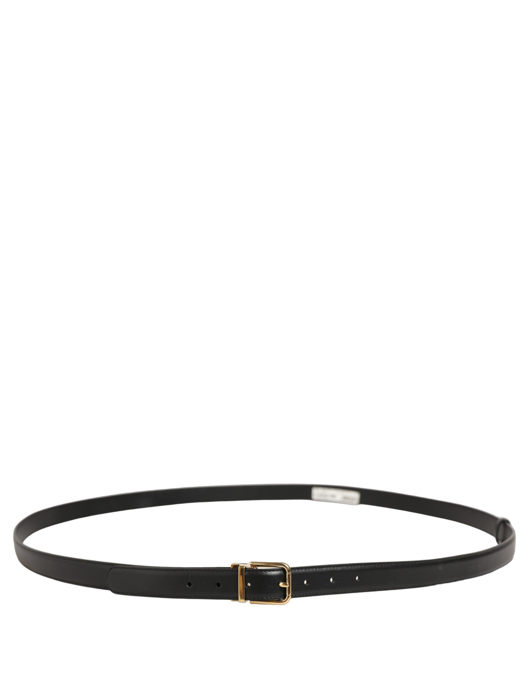 Leather Double Wrap Metal Buckle Women's Belt - Dolce & Gabbana - Modalova
