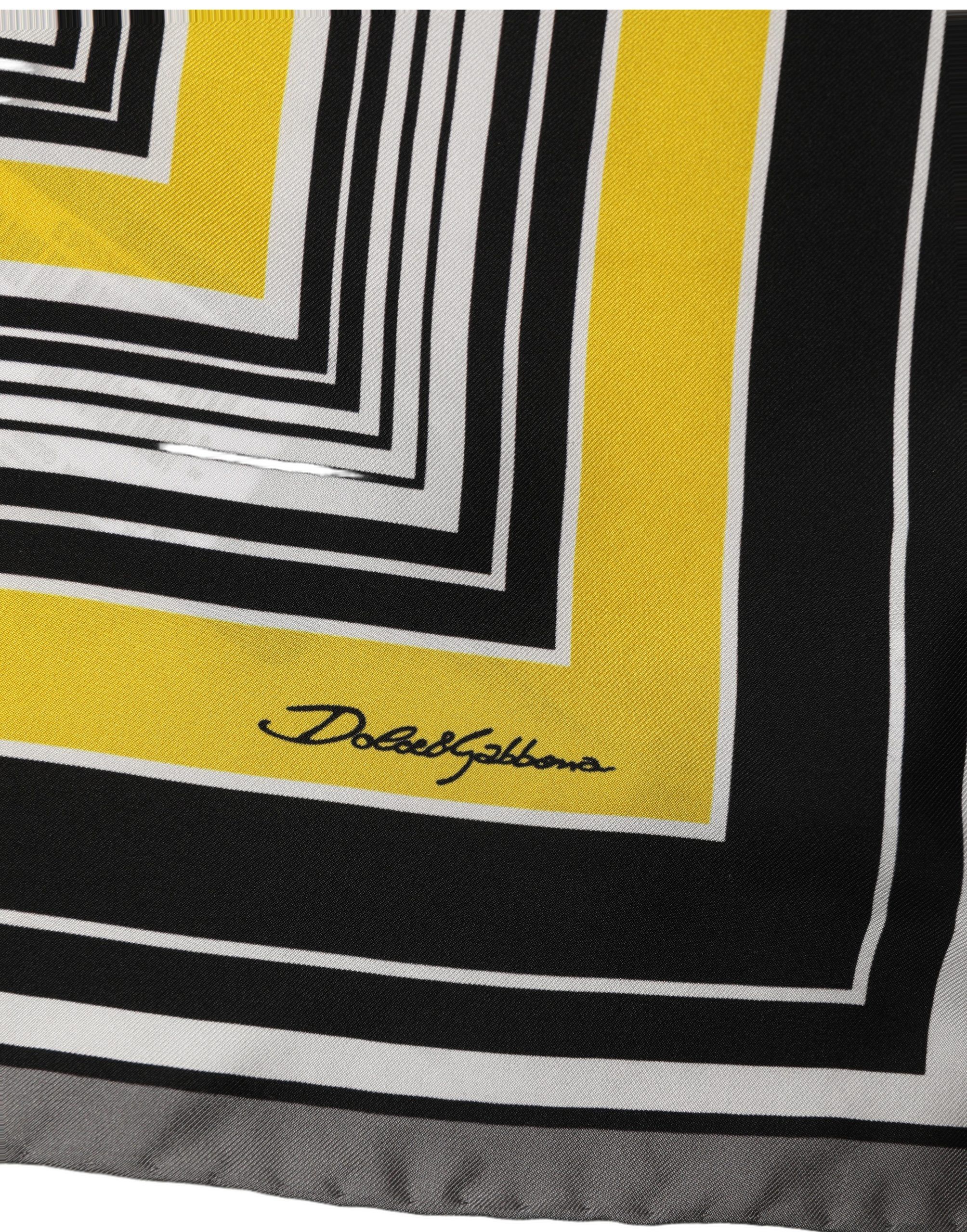 Silk Logo Square Foulard Women's Scarf - Dolce & Gabbana - Modalova