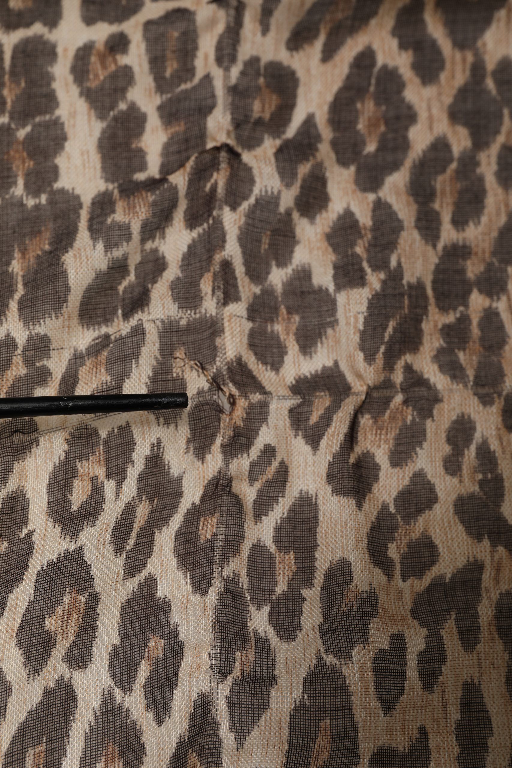 Leopard Cashmere Shawl Stole Women's Scarf (Pre-Owned) - Dolce & Gabbana - Modalova