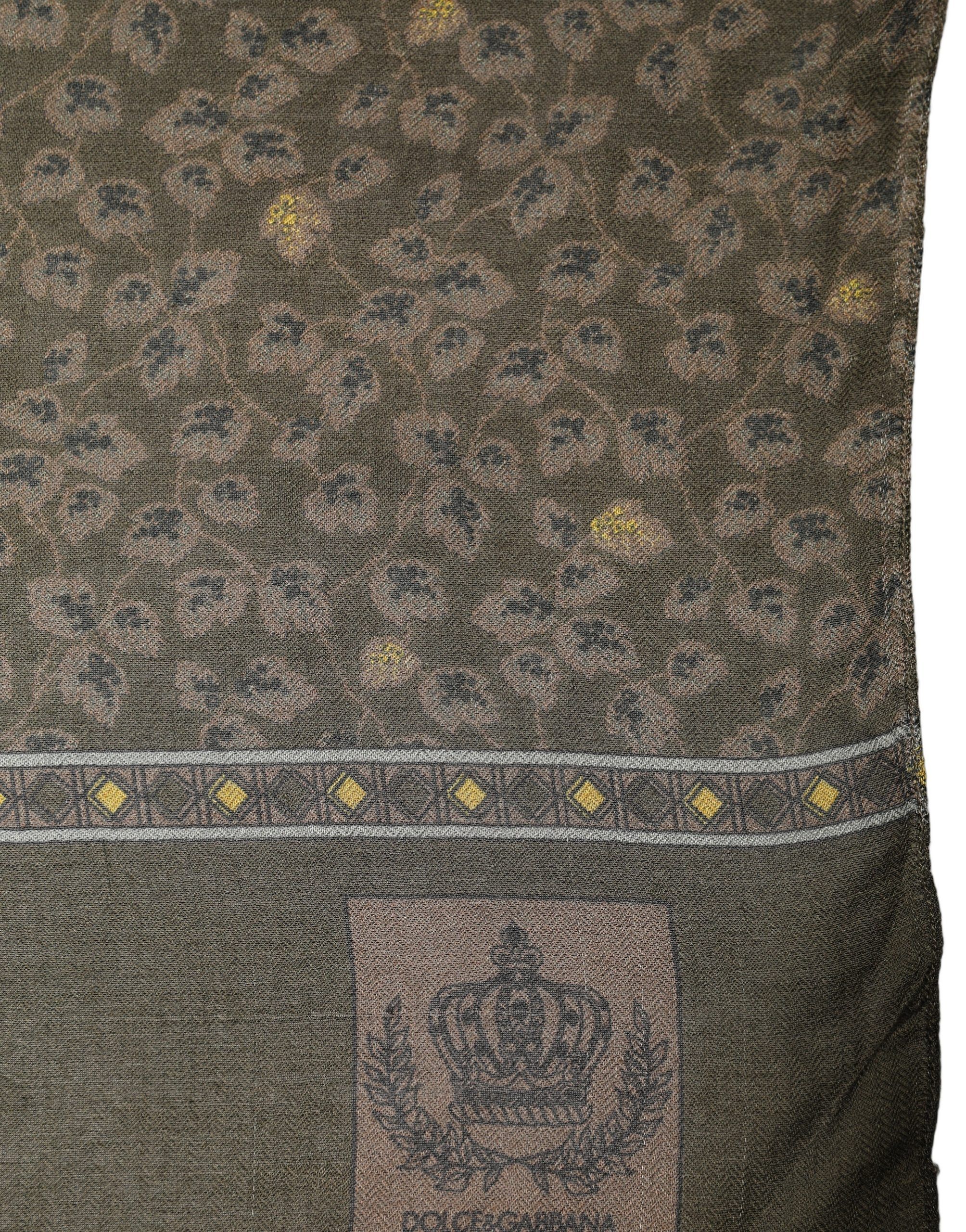 Cotton Floral Neck Shawl Women's Scarf (Pre-Owned) - Dolce & Gabbana - Modalova