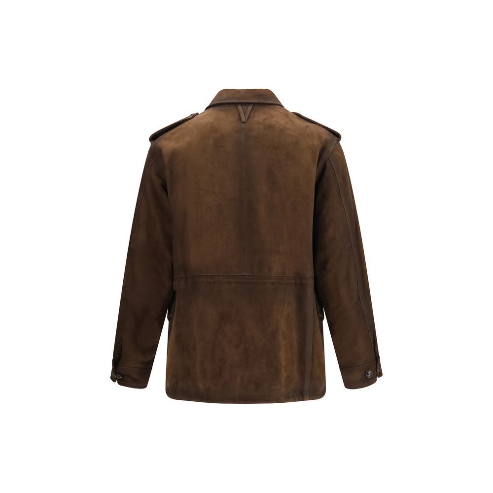 Polyester Full-Length Men's Jacket - Valstar - Modalova