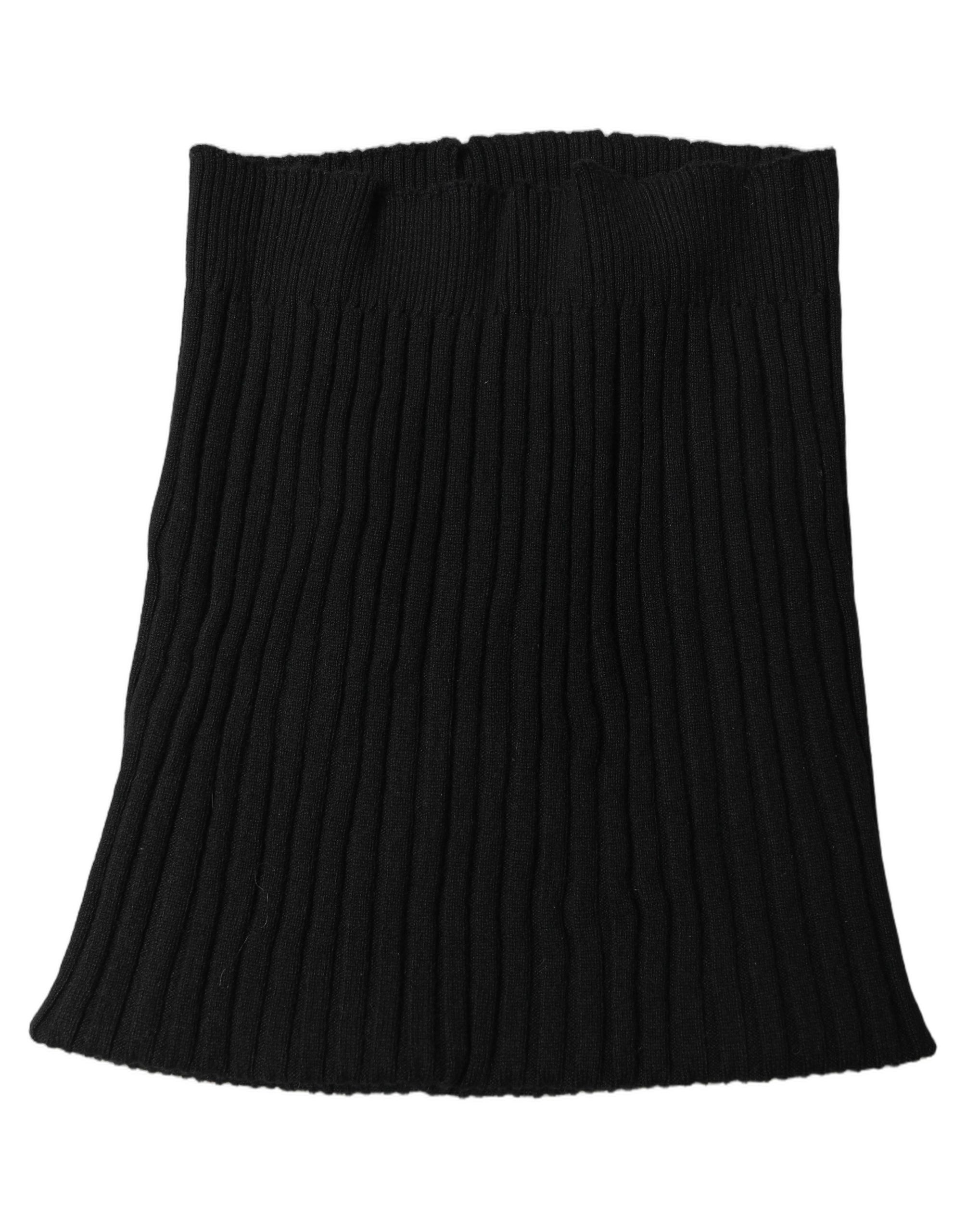 Cashmere Ribbed Knit Neck Women's Warmer - Dolce & Gabbana - Modalova