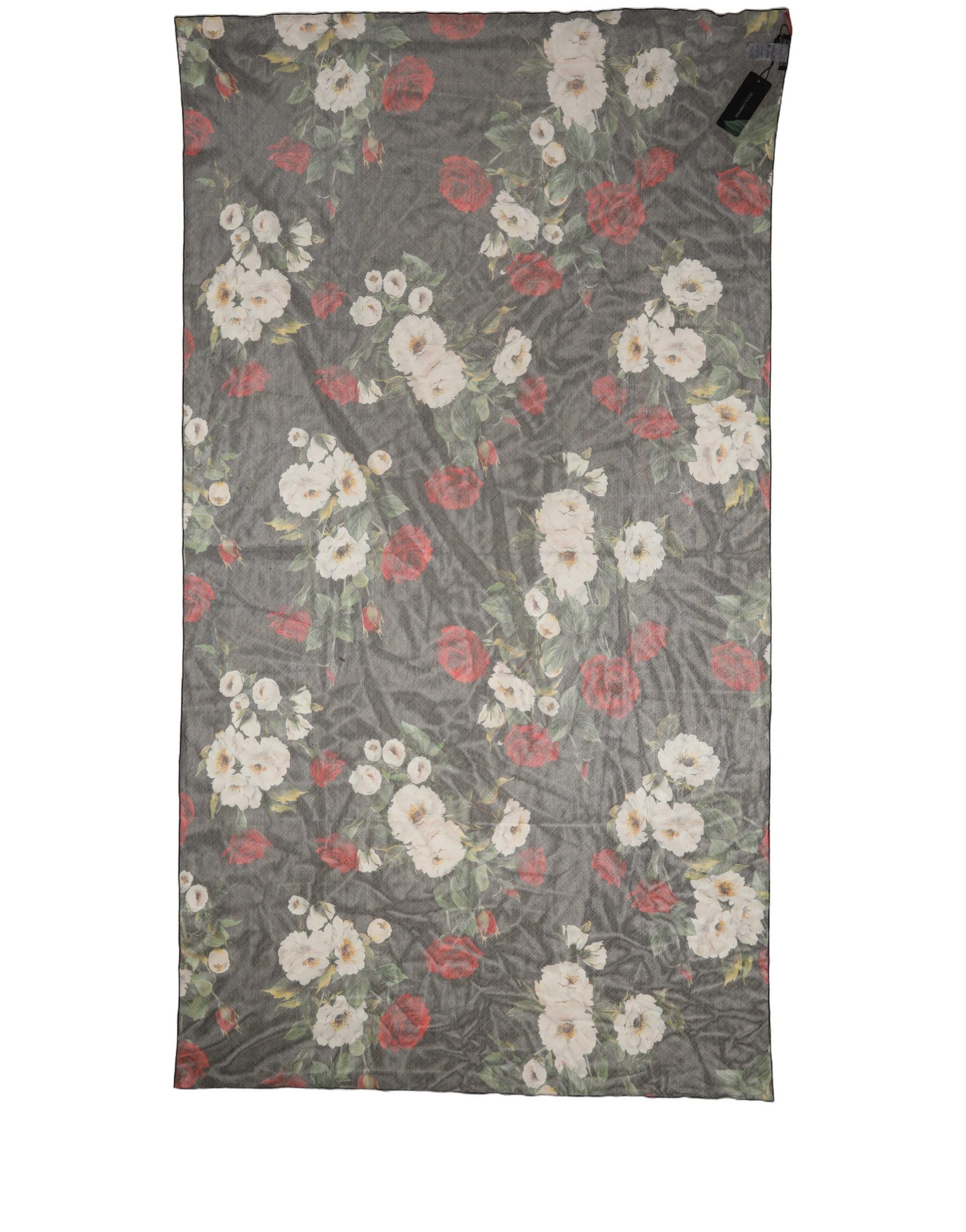 Floral Print Cotton Shawl Stole Women's Scarf - Dolce & Gabbana - Modalova