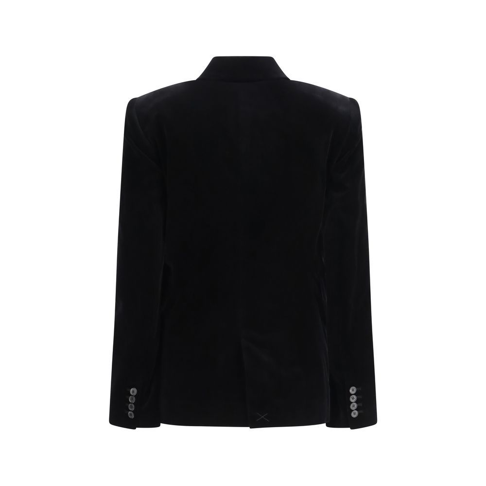 Khaite Black Cotton Women's Jacket - Khaite - Modalova