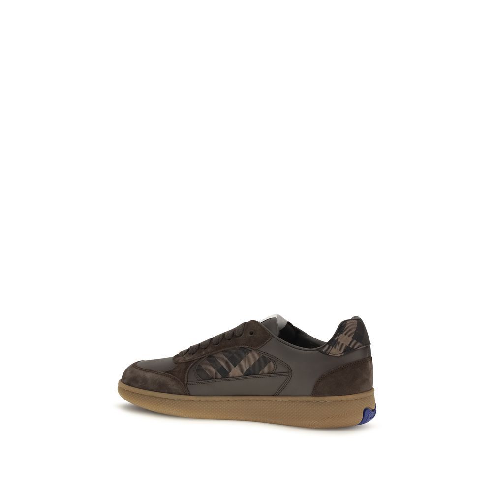 Calf Leather Bos Taurus Athletic Men's Sneakers - Burberry - Modalova